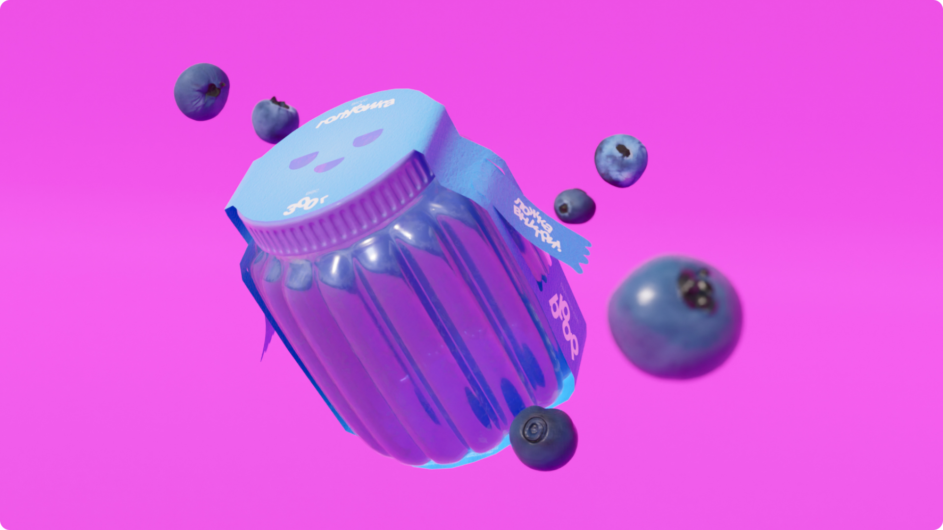 Фруктовое желе «Bloop» — Изображение №3 — Брендинг, Анимация на Dprofile