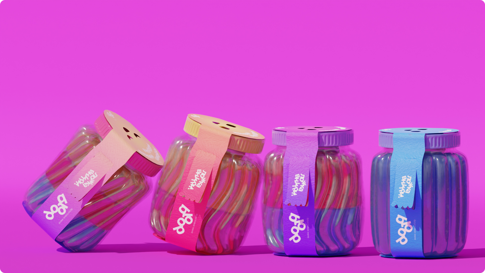 Фруктовое желе «Bloop» — Изображение №11 — Брендинг, Анимация на Dprofile