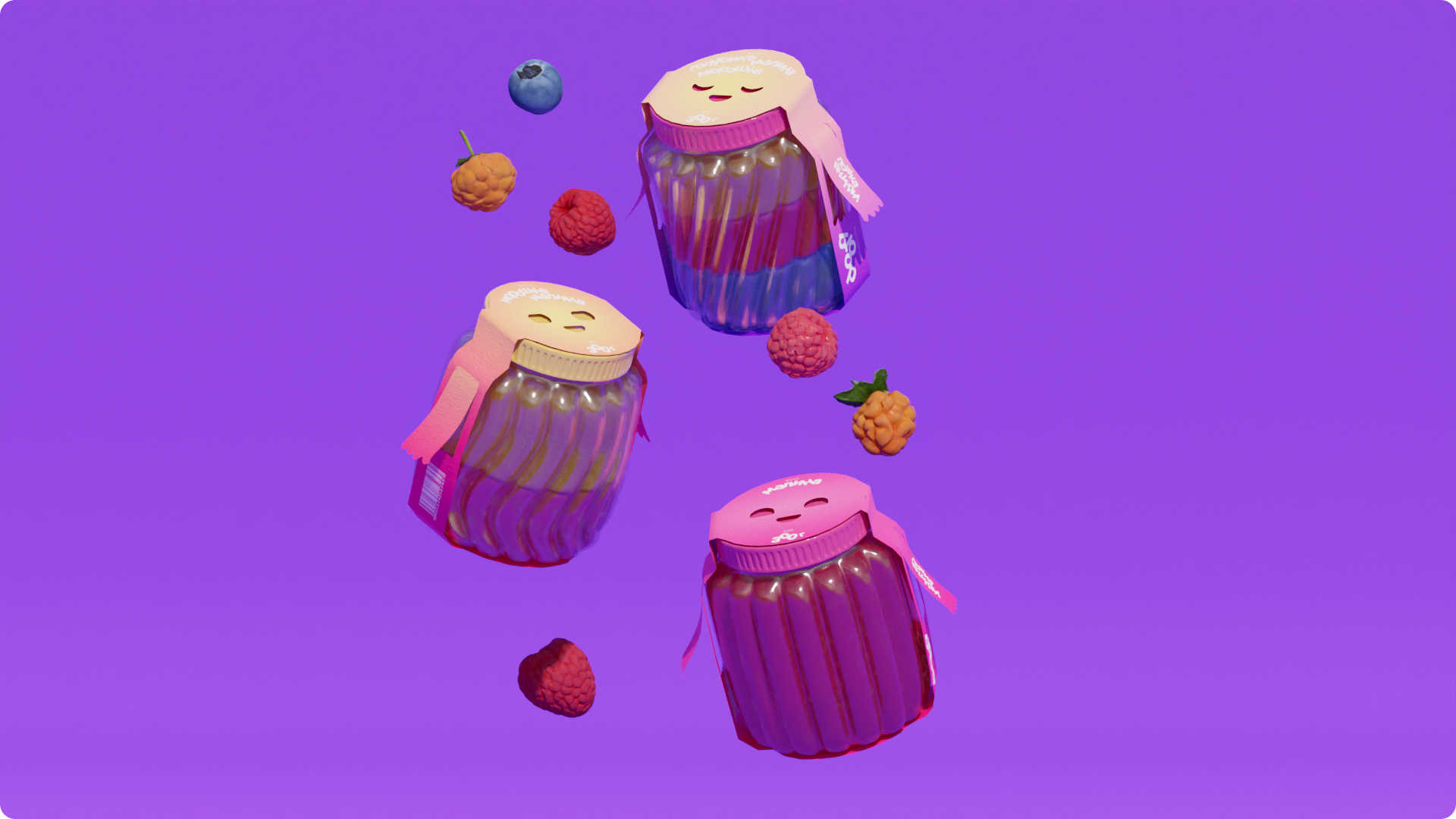 Фруктовое желе «Bloop» — Изображение №9 — Брендинг, Анимация на Dprofile