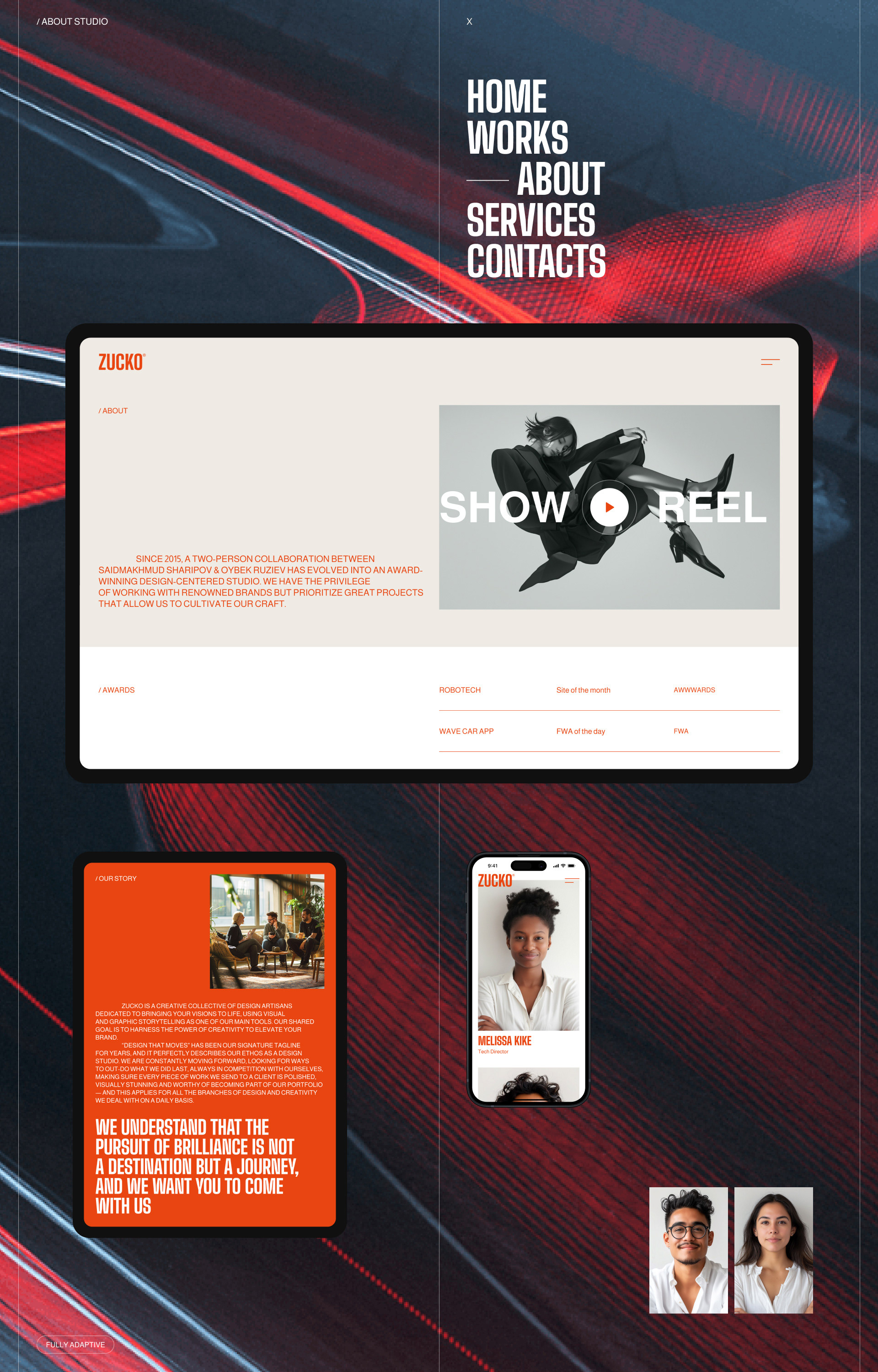 Zucko Creative Studio — Изображение №12 — Интерфейсы на Dprofile