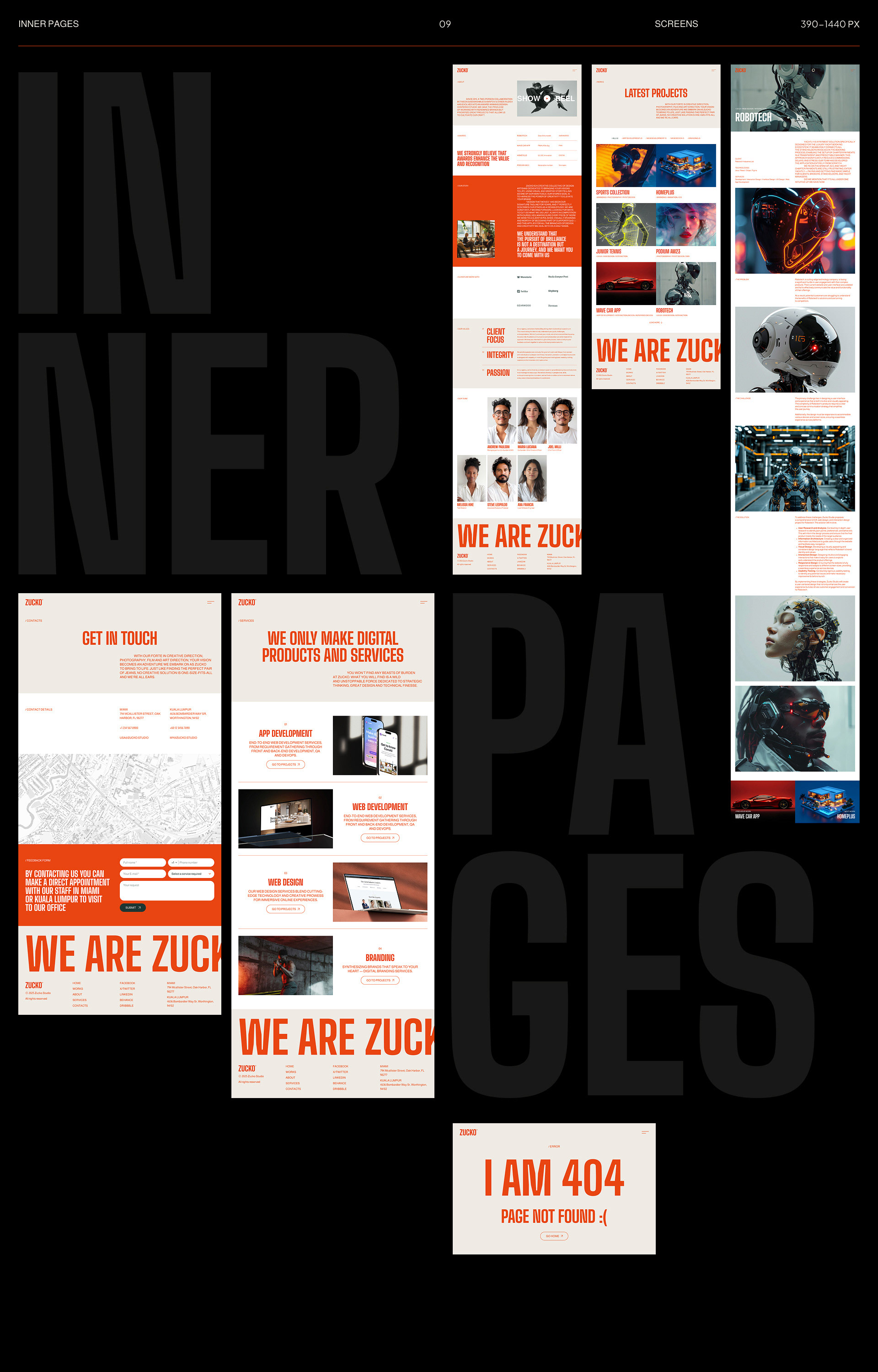 Zucko Creative Studio — Изображение №11 — Интерфейсы на Dprofile