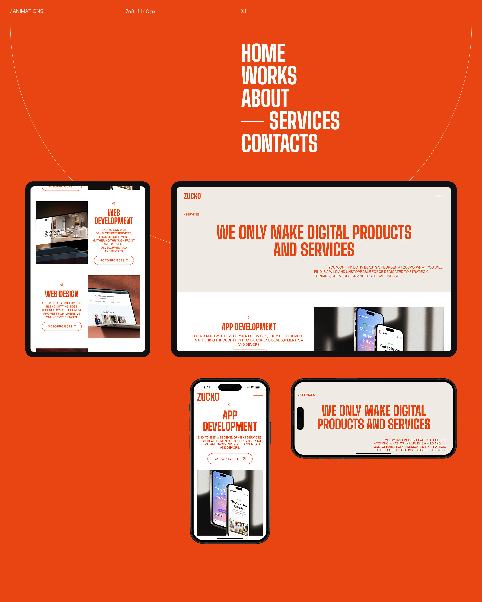 Zucko Creative Studio — Изображение №13 — Интерфейсы на Dprofile