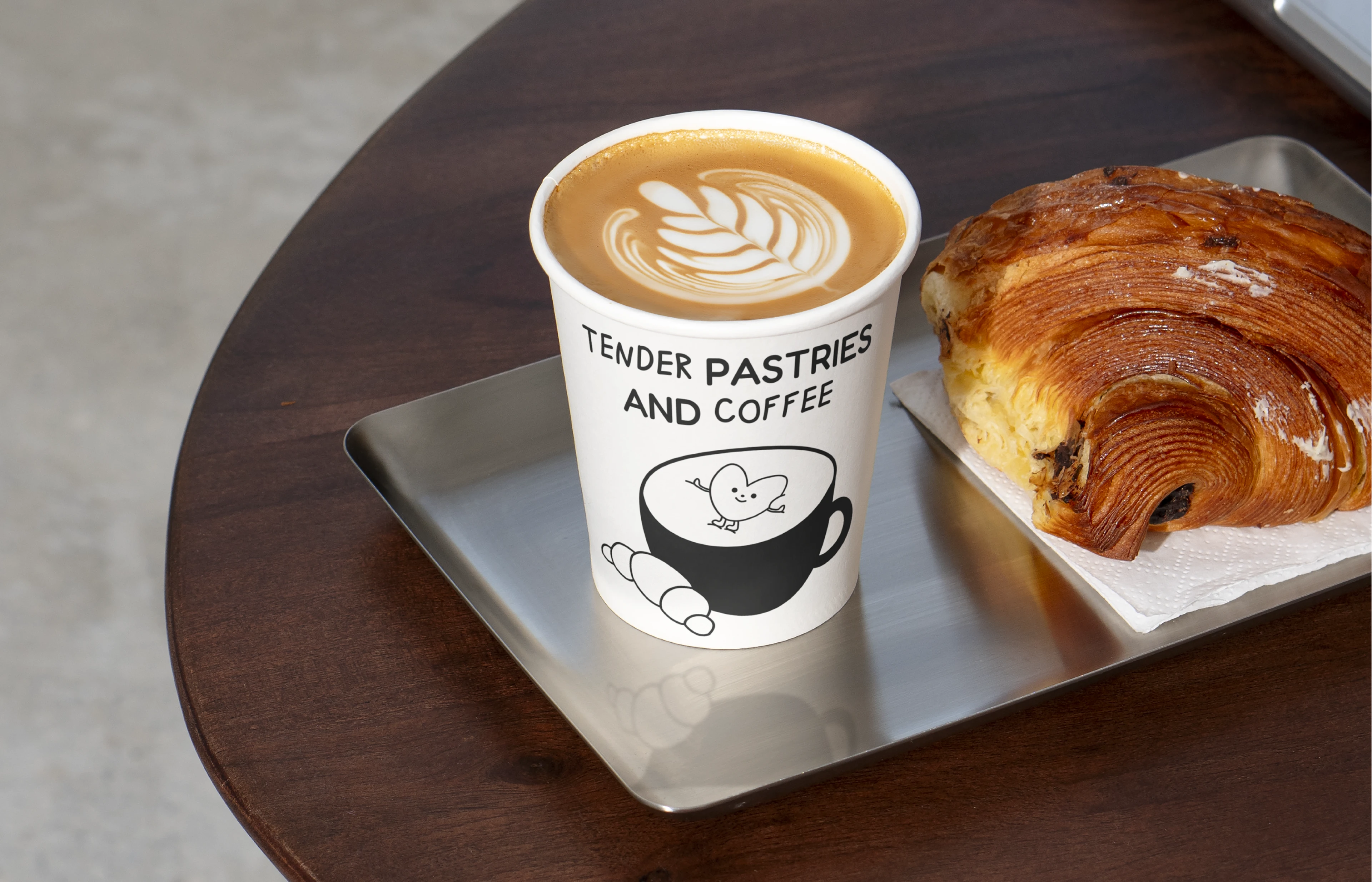 Кофейня tenderness | логотип | фирменный стиль — Изображение №3 — Брендинг на Dprofile