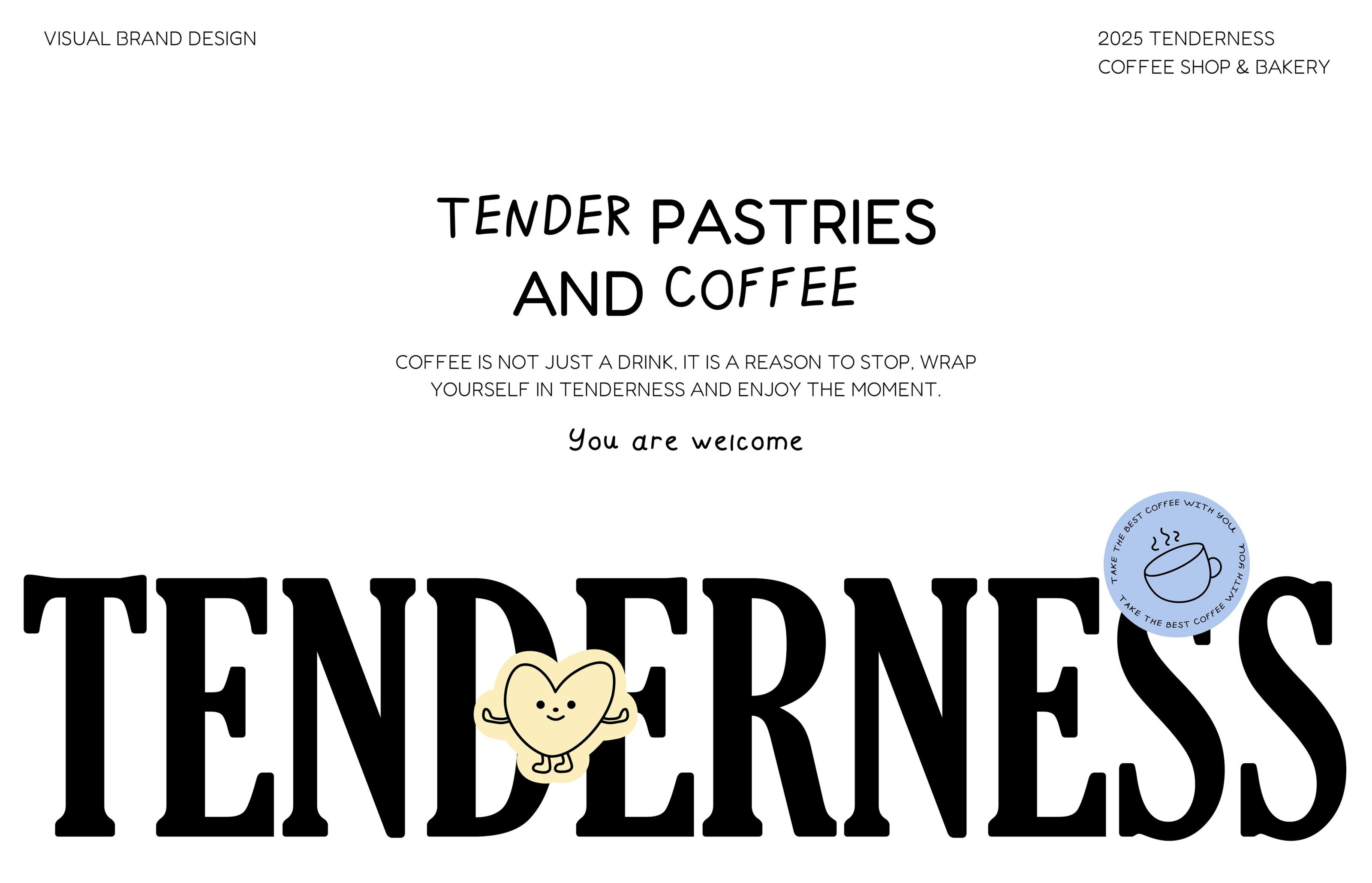 Кофейня tenderness | логотип | фирменный стиль — Изображение №1 — Брендинг на Dprofile