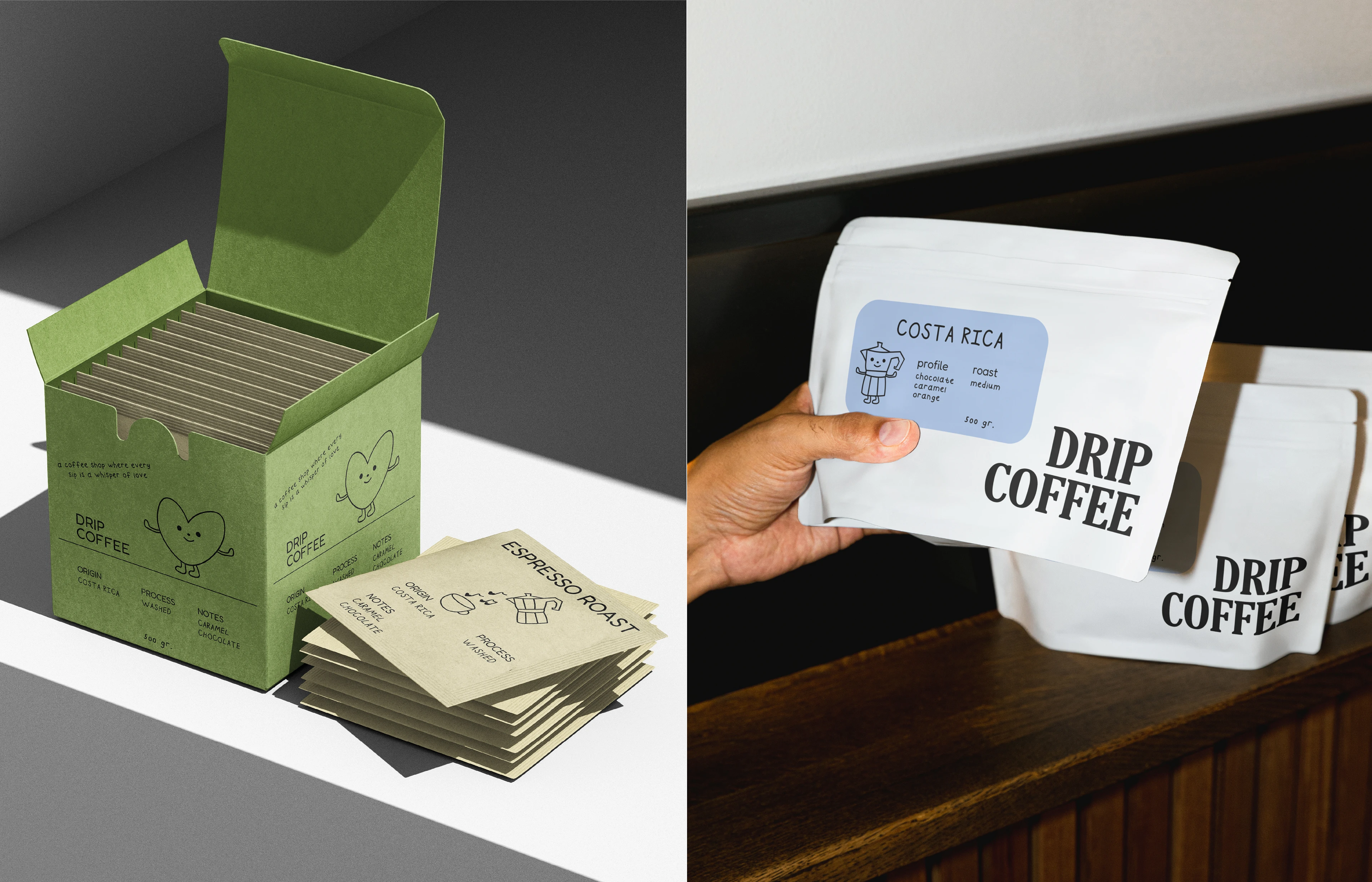 Кофейня tenderness | логотип | фирменный стиль — Изображение №10 — Брендинг на Dprofile