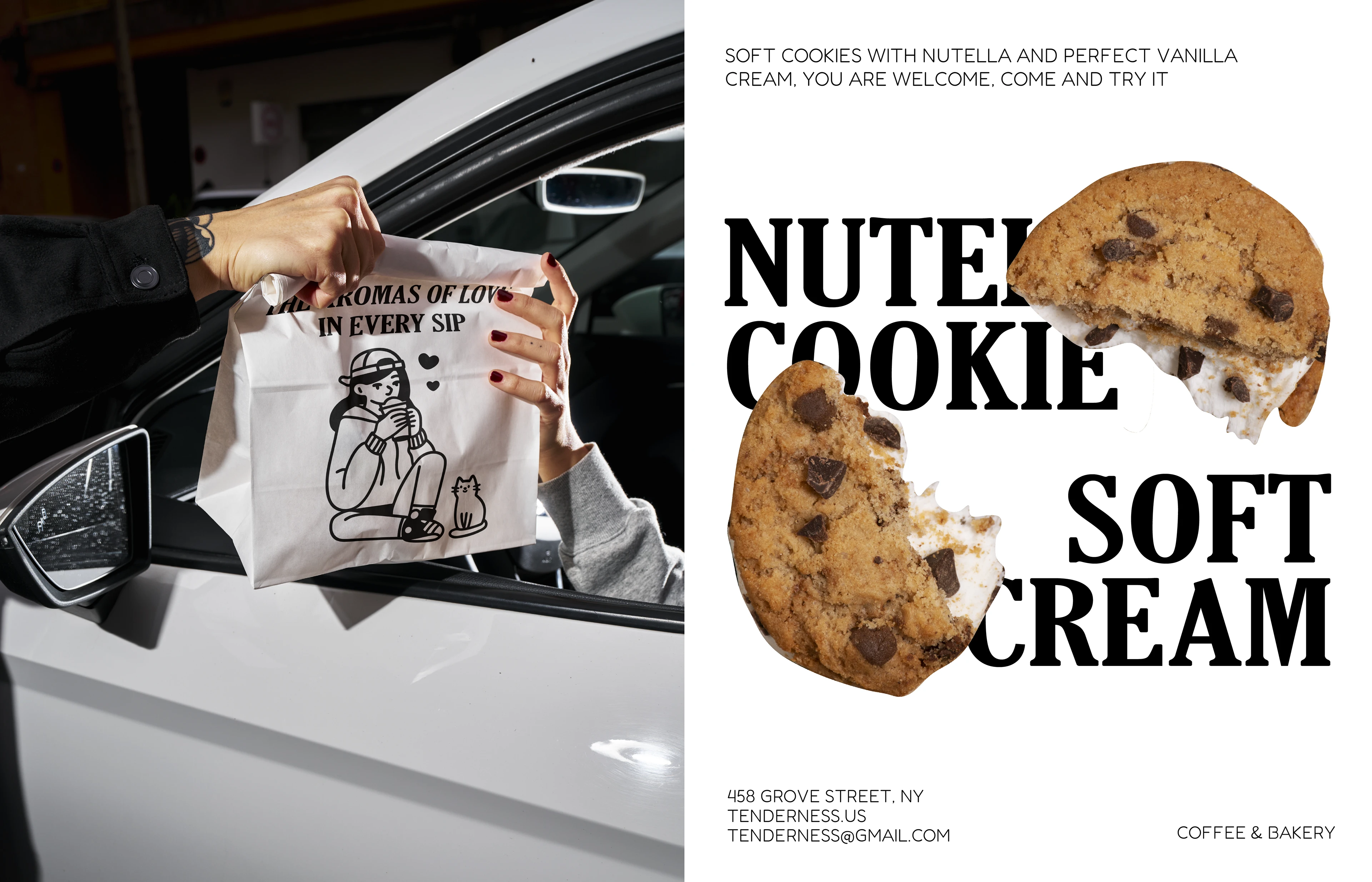 Кофейня tenderness | логотип | фирменный стиль — Изображение №14 — Брендинг на Dprofile