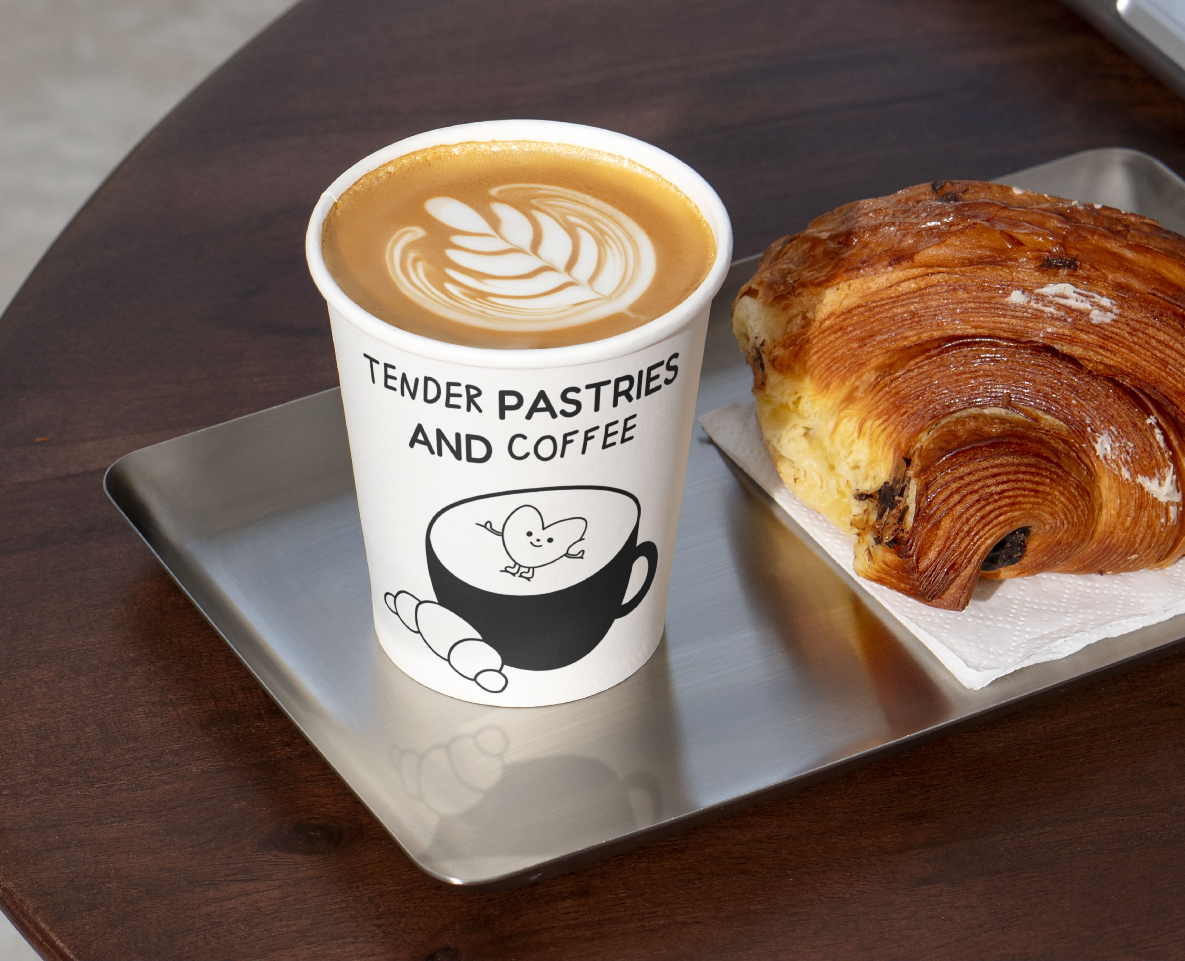 Кофейня tenderness | логотип | фирменный стиль — Брендинг на Dprofile