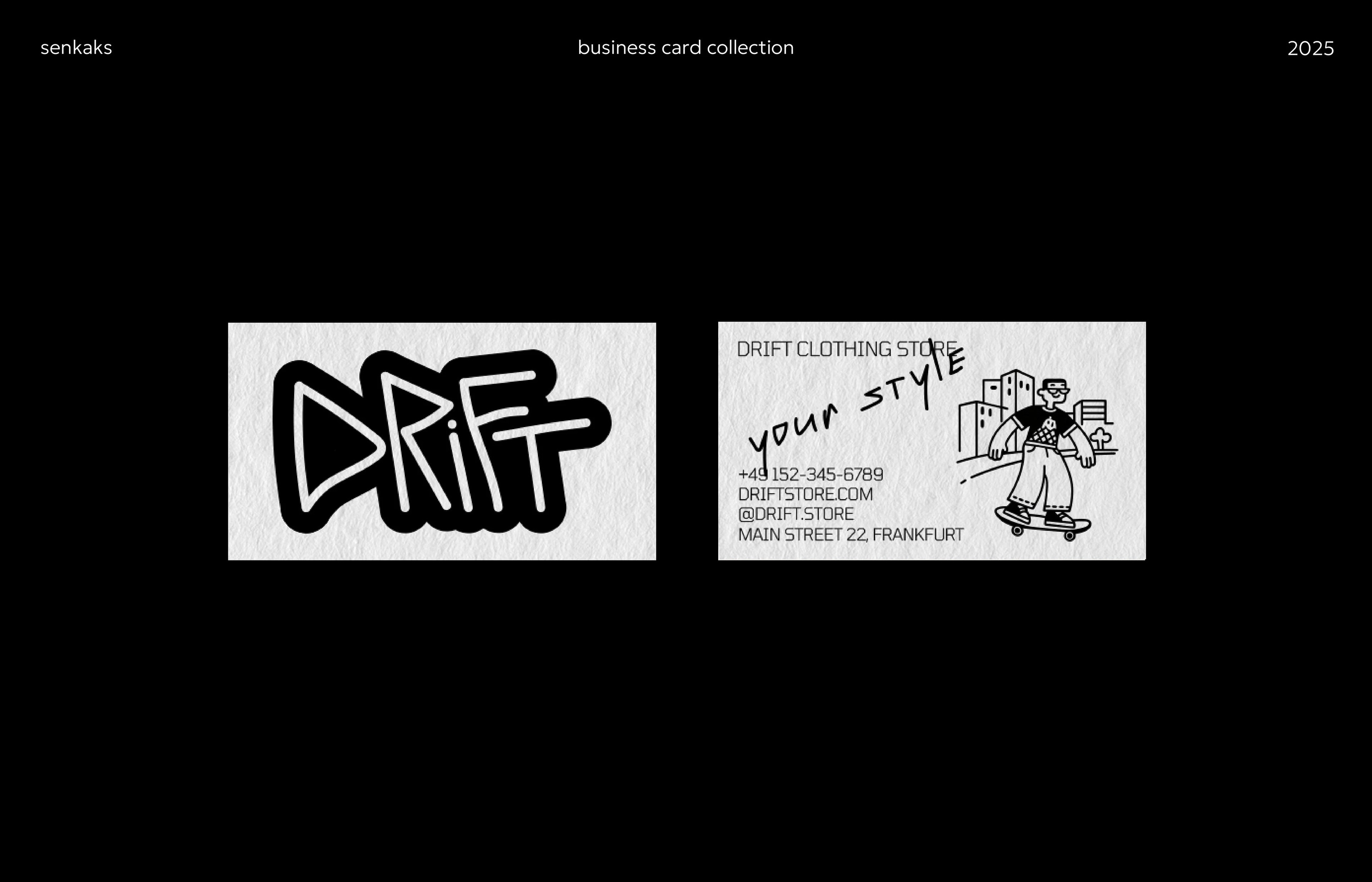 Коллекция визитных карт | 2025 — Изображение №18 — Брендинг, Графика на Dprofile