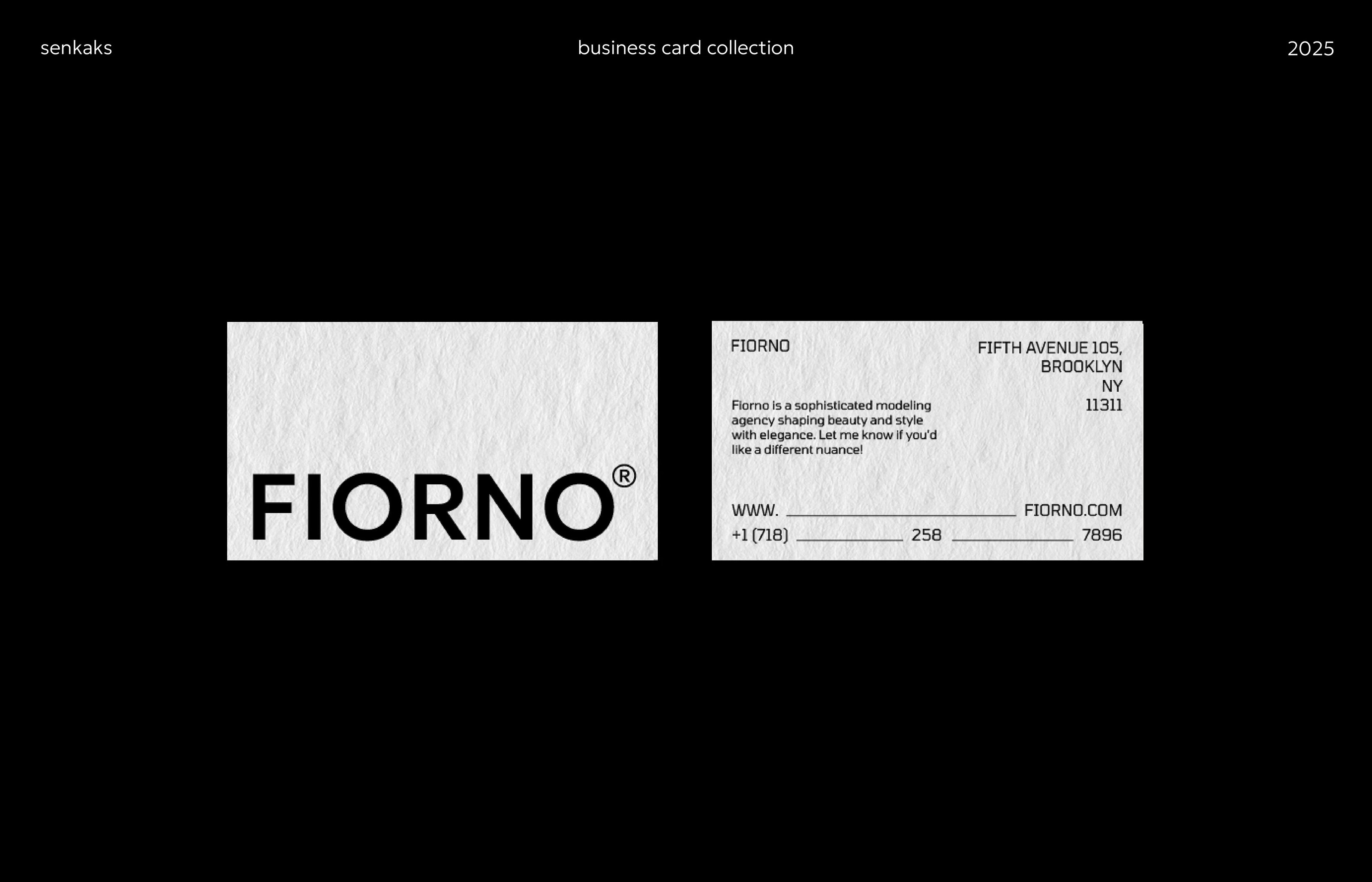 Коллекция визитных карт | 2025 — Изображение №10 — Брендинг, Графика на Dprofile