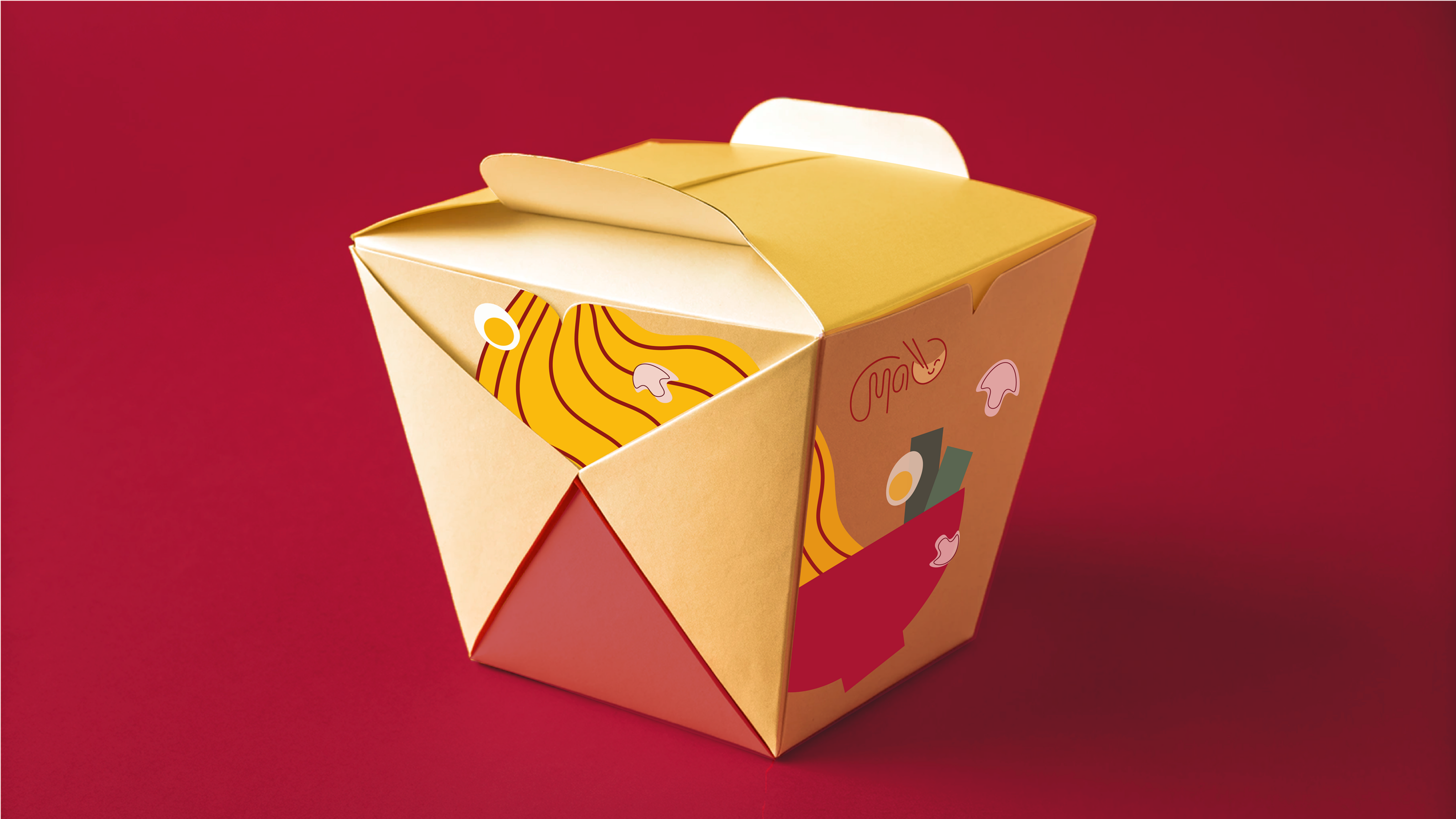 Лапшичная "Мао" — Изображение №8 — Брендинг, Графика на Dprofile