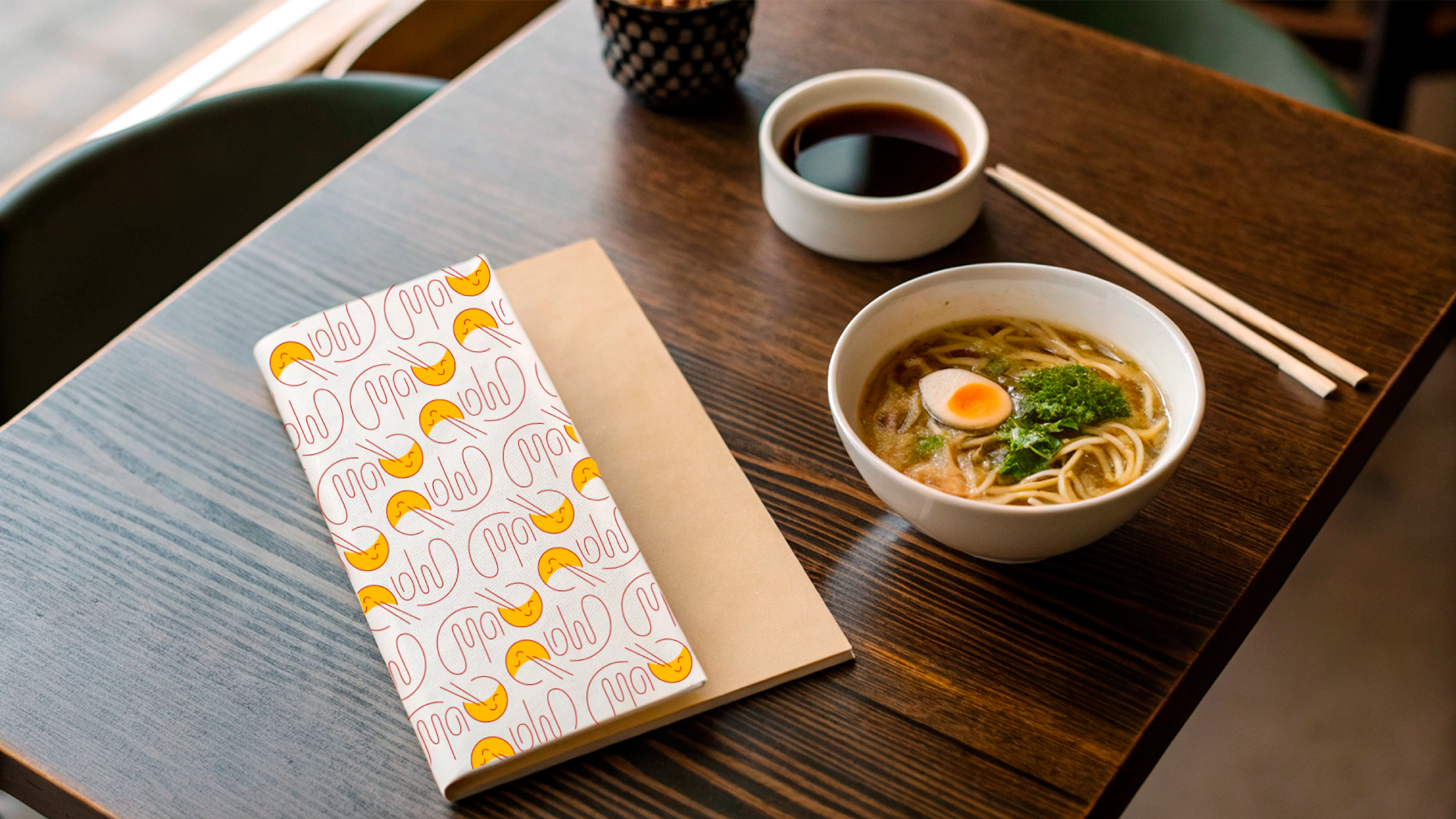 Лапшичная "Мао" — Изображение №6 — Брендинг, Графика на Dprofile