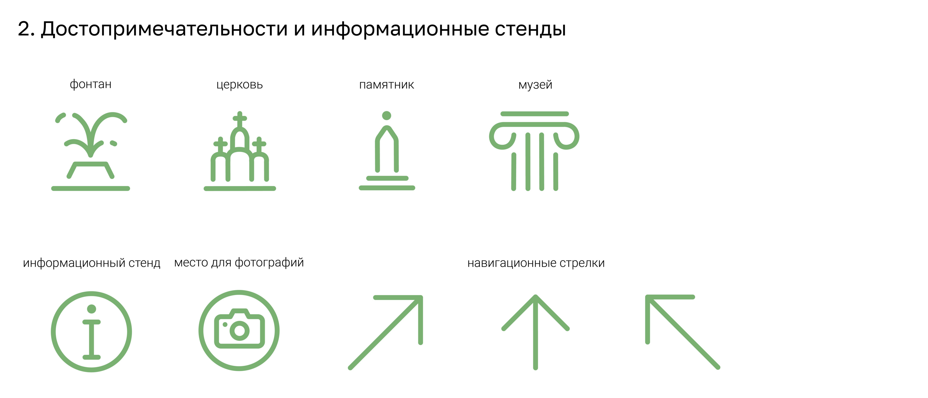 Система навигационных пиктограмм для парковых зон — Изображение №4 — Графика на Dprofile