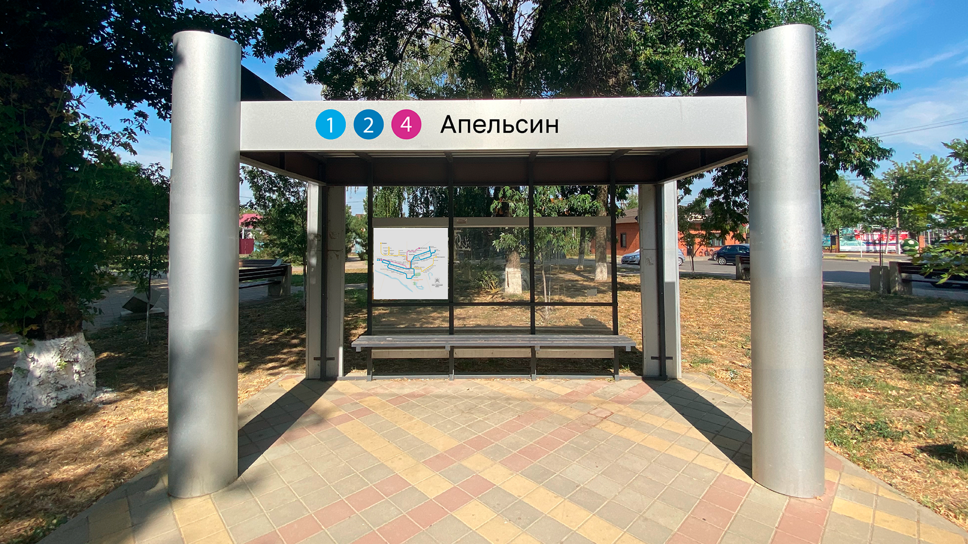 Транспортная карта г. Усть-Лабинск — Изображение №5 — Графика на Dprofile