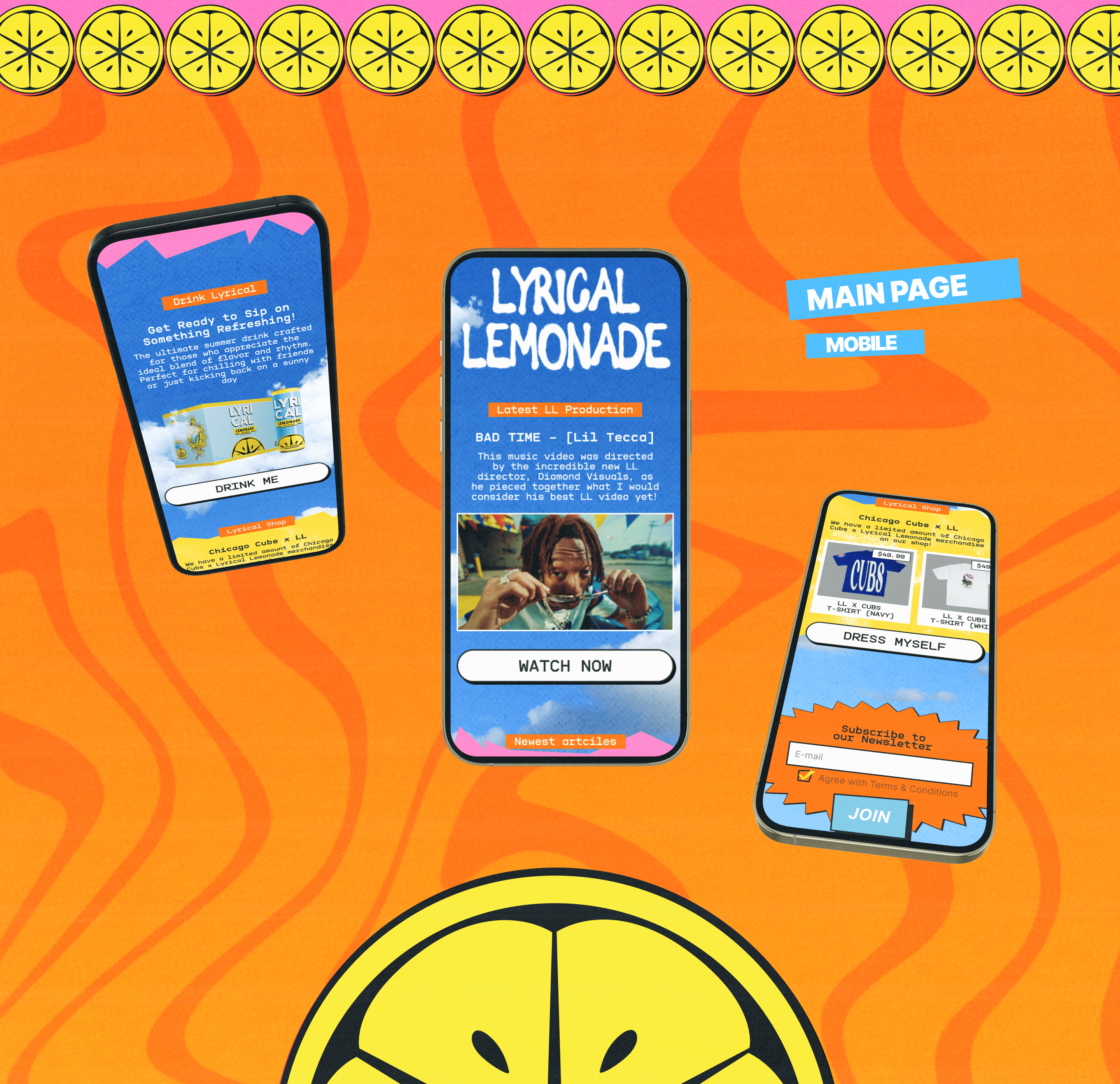 Lyrical Lemonade — Изображение №3 — Интерфейсы на Dprofile