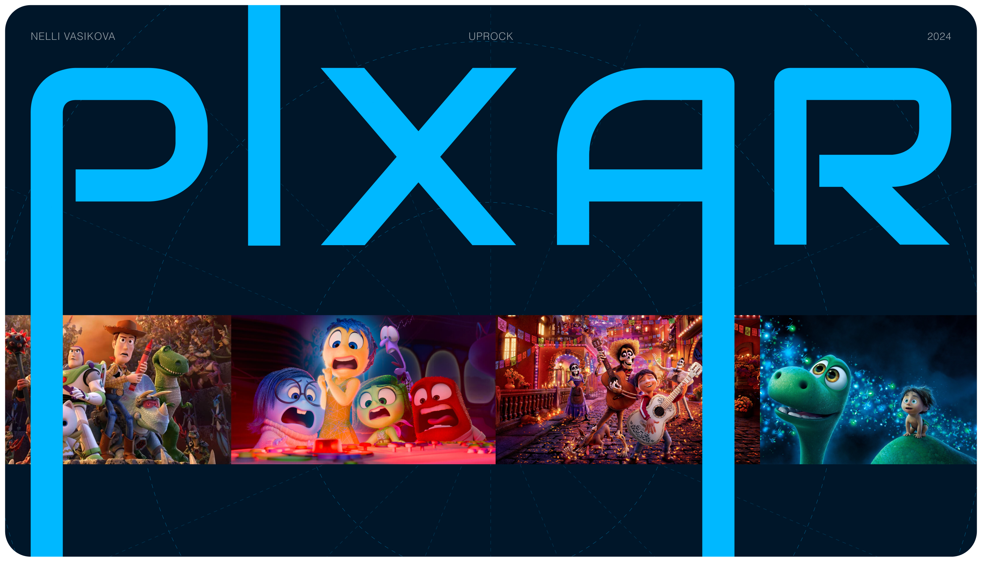 PIXAR ANIMATION STUDIOS | CORPORATE SITE — Изображение №1 — Интерфейсы на Dprofile