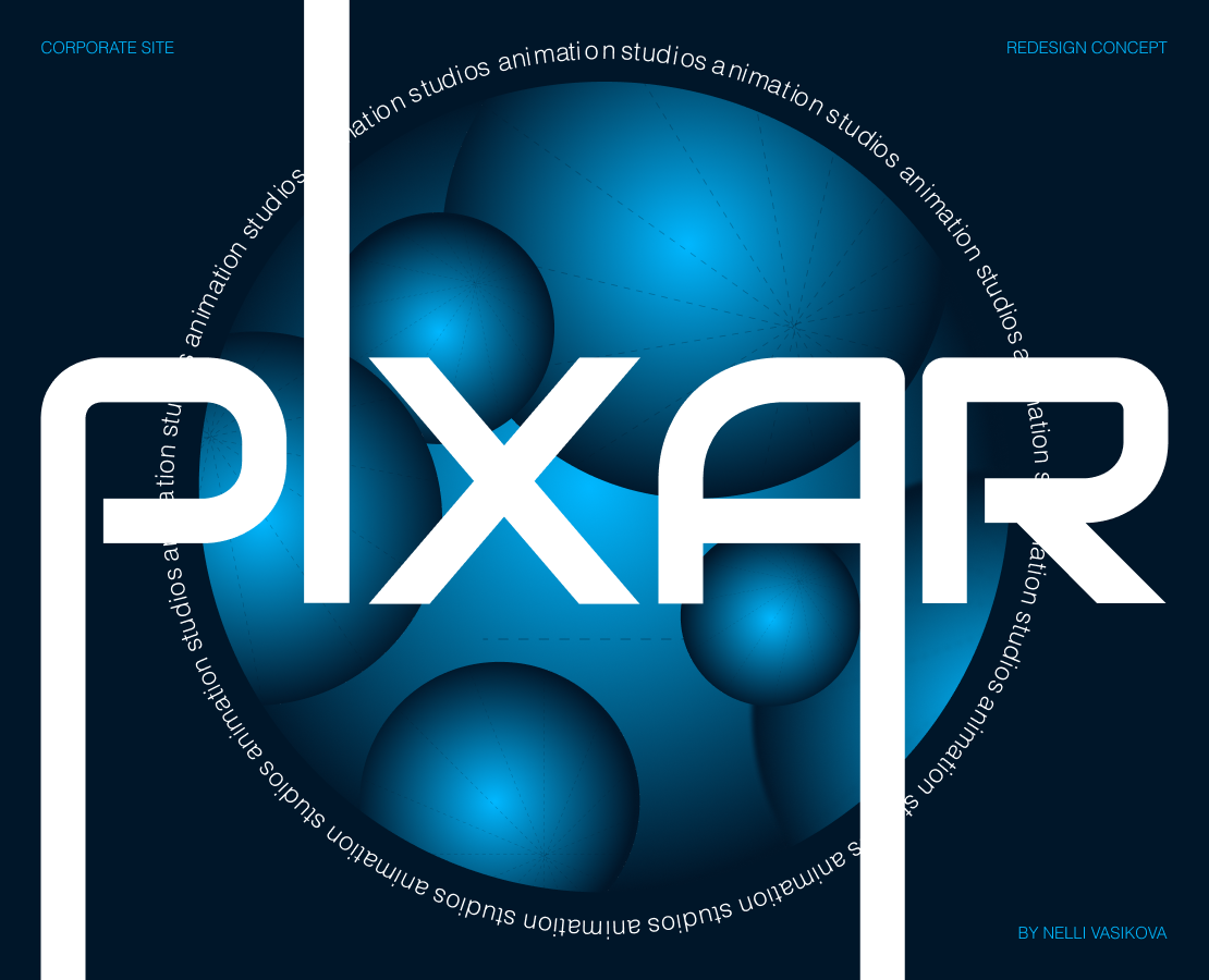 PIXAR ANIMATION STUDIOS | CORPORATE SITE — Интерфейсы на Dprofile