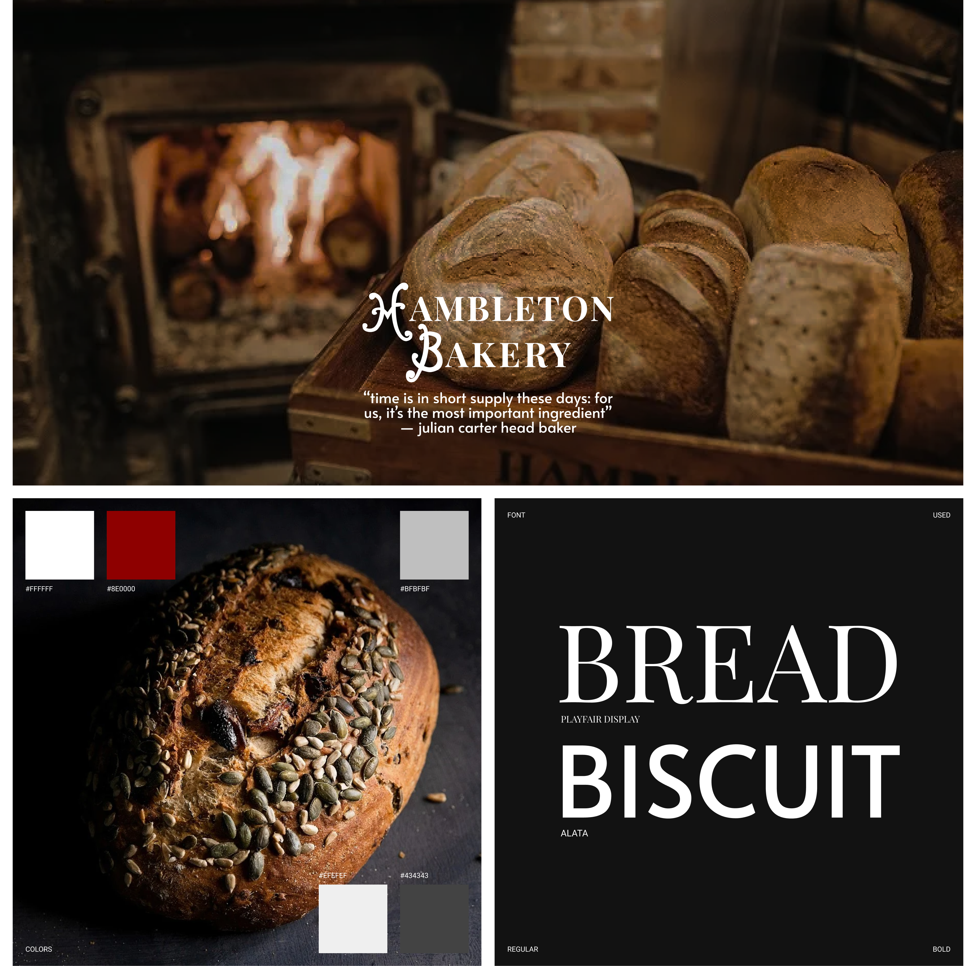 HAMBLENTON BAKERY | LANDING PAGE — Изображение №5 — Интерфейсы на Dprofile