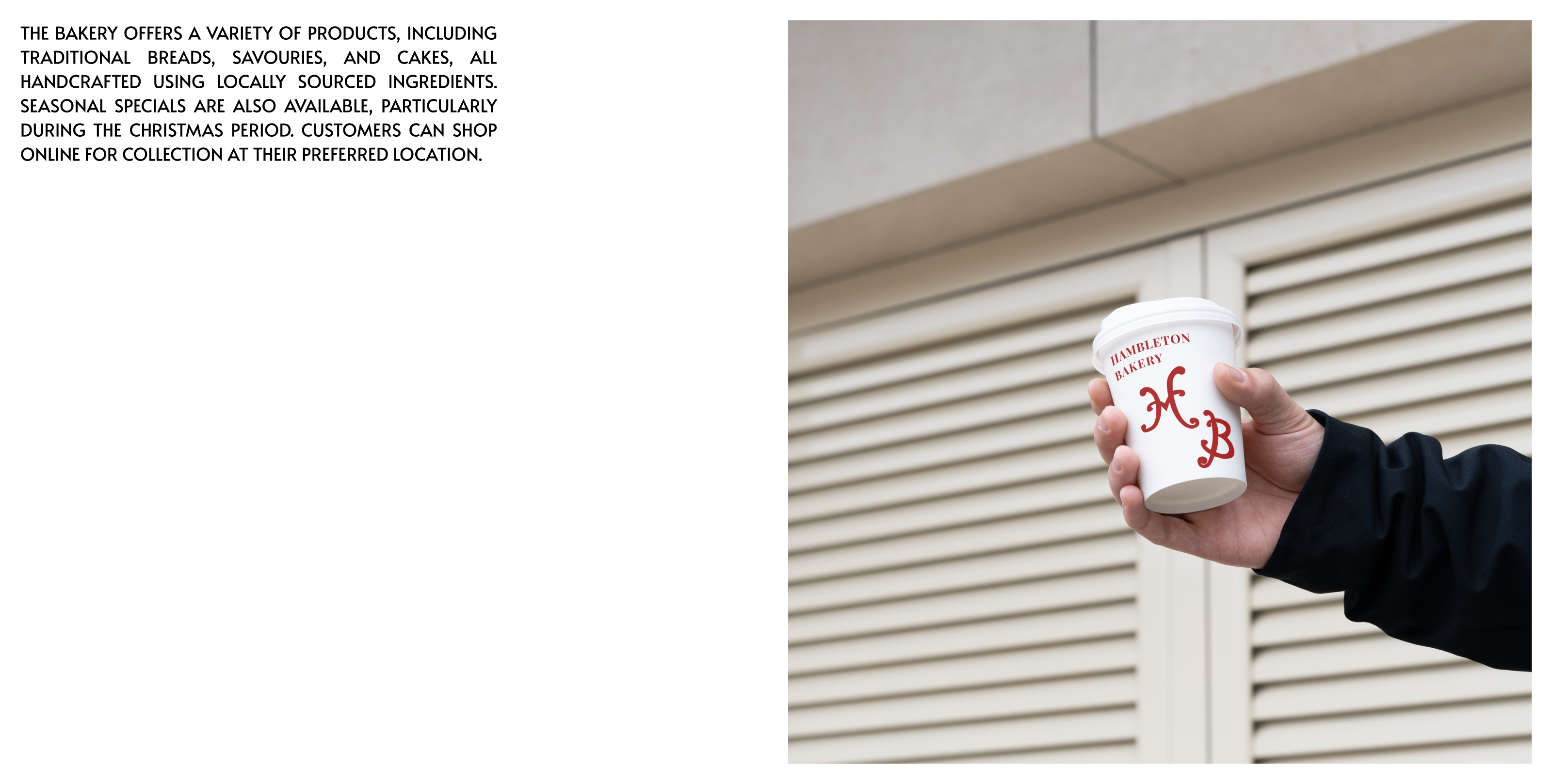 HAMBLENTON BAKERY | LANDING PAGE — Изображение №2 — Интерфейсы на Dprofile