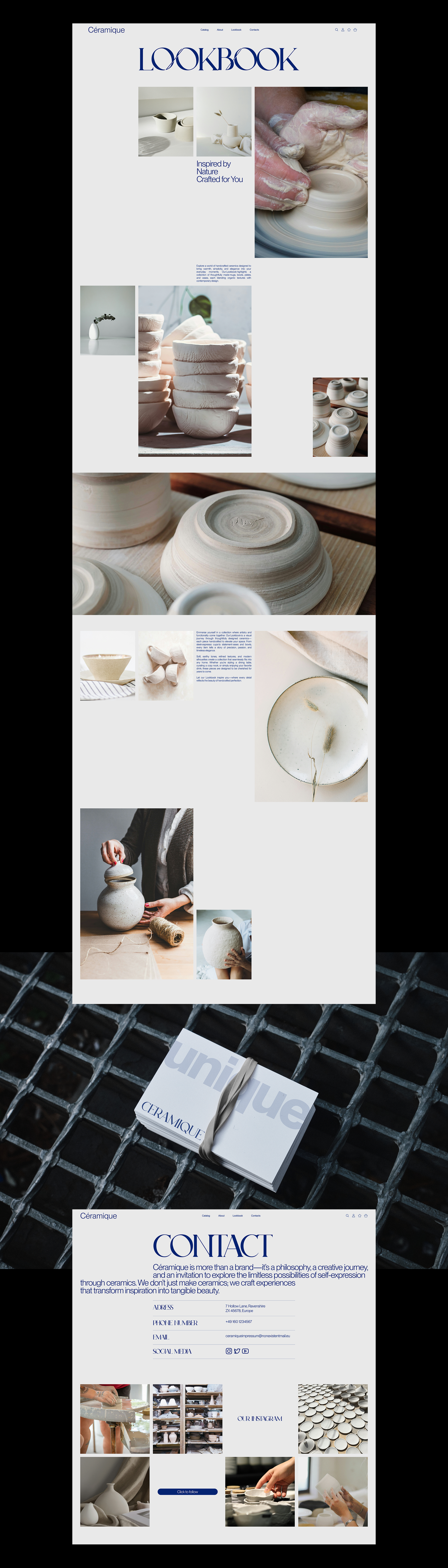 Céramique │ E-Commerce — Изображение №10 — Интерфейсы, Брендинг на Dprofile