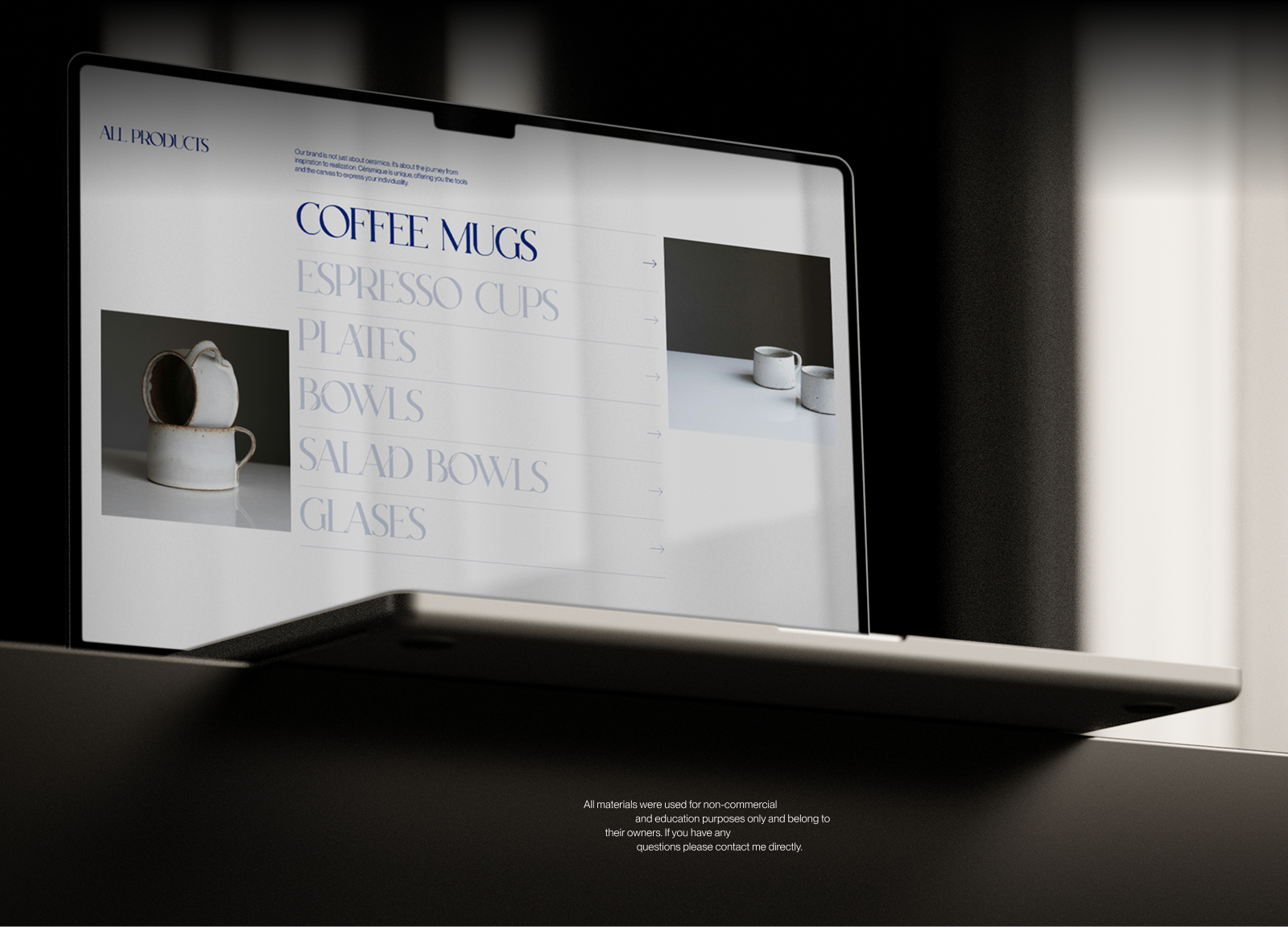 Céramique │ E-Commerce — Изображение №11 — Интерфейсы, Брендинг на Dprofile