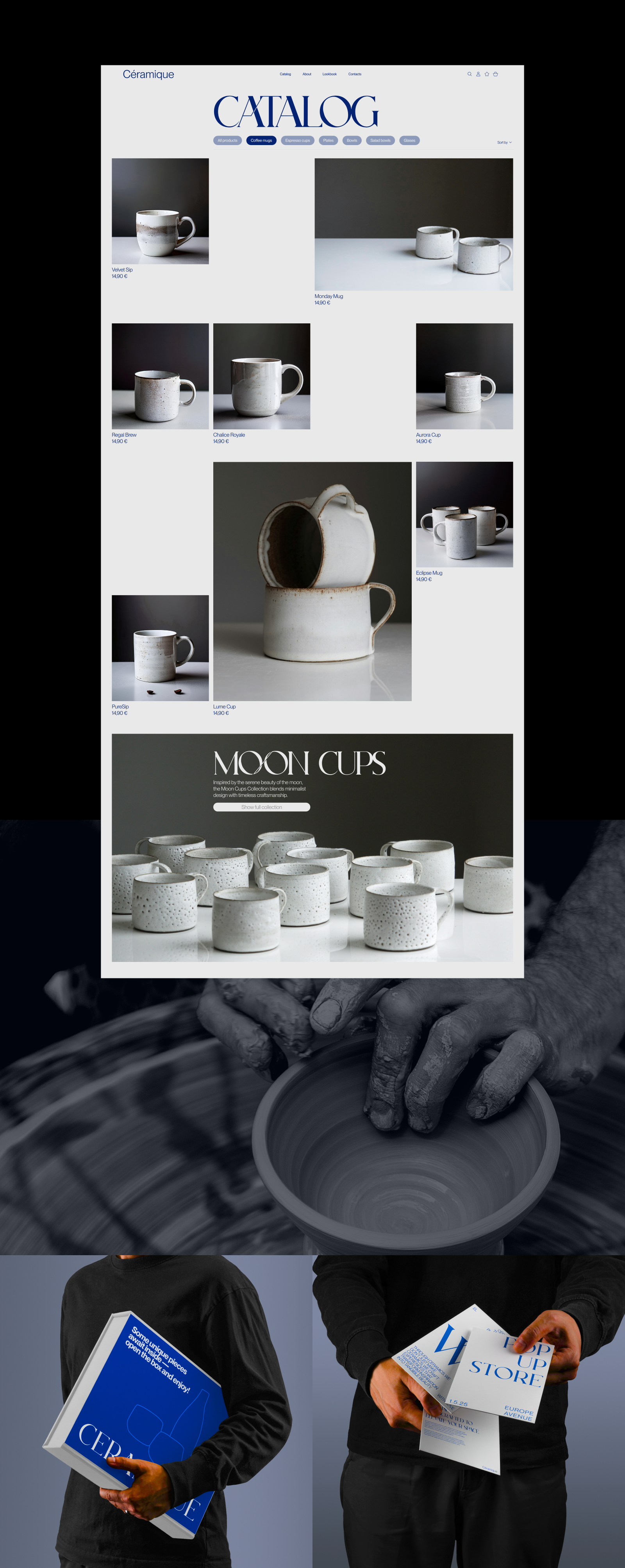 Céramique │ E-Commerce — Изображение №6 — Интерфейсы, Брендинг на Dprofile