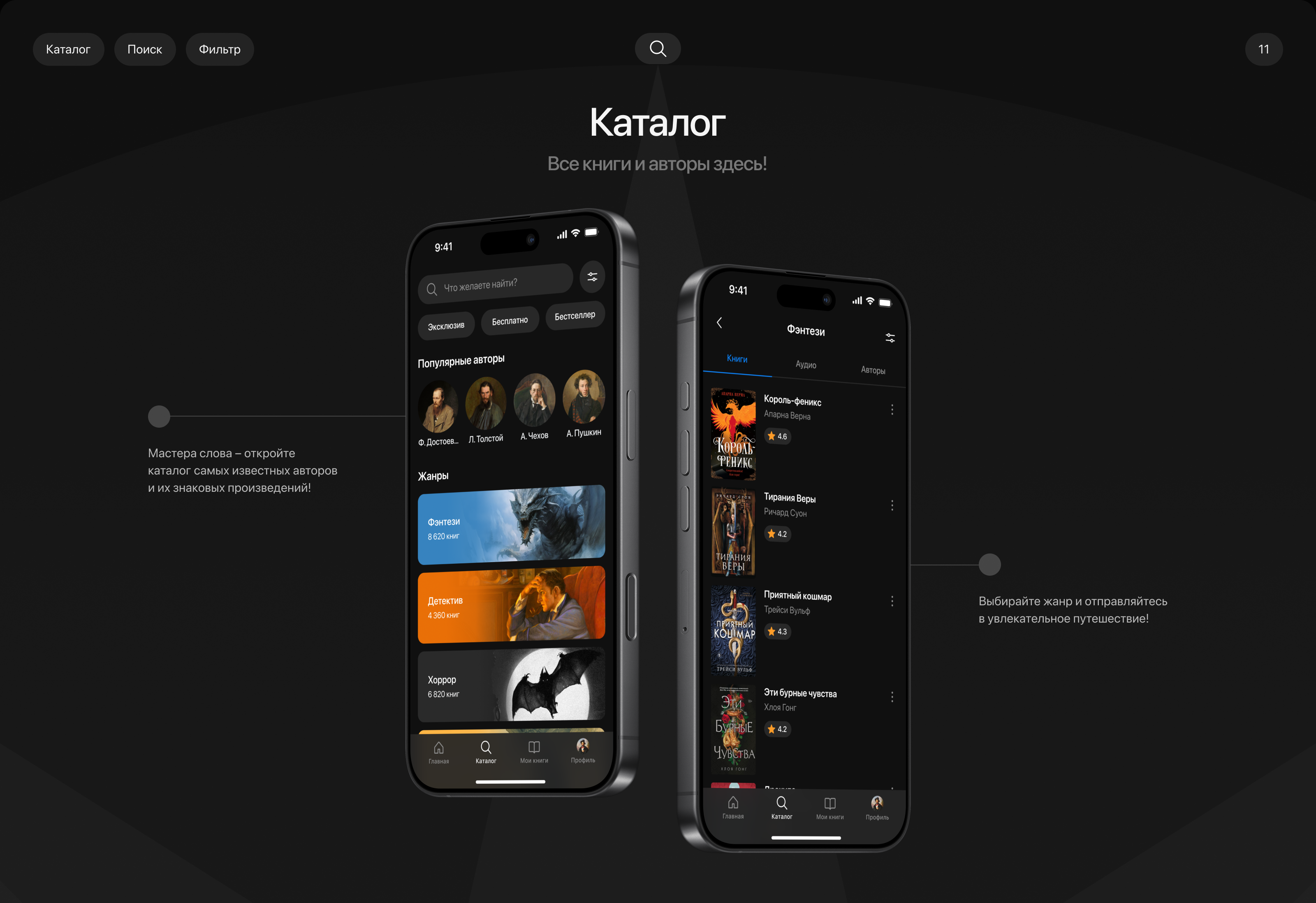 Символ / Online книги / Mobile App — Изображение №13 — Интерфейсы на Dprofile
