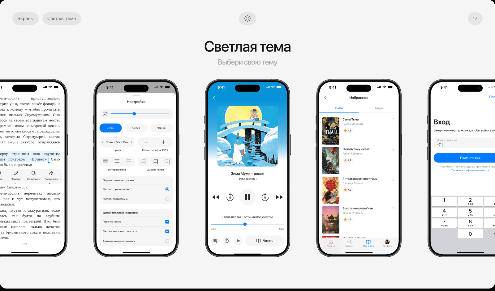 Символ / Online книги / Mobile App — Изображение №21 — Интерфейсы на Dprofile