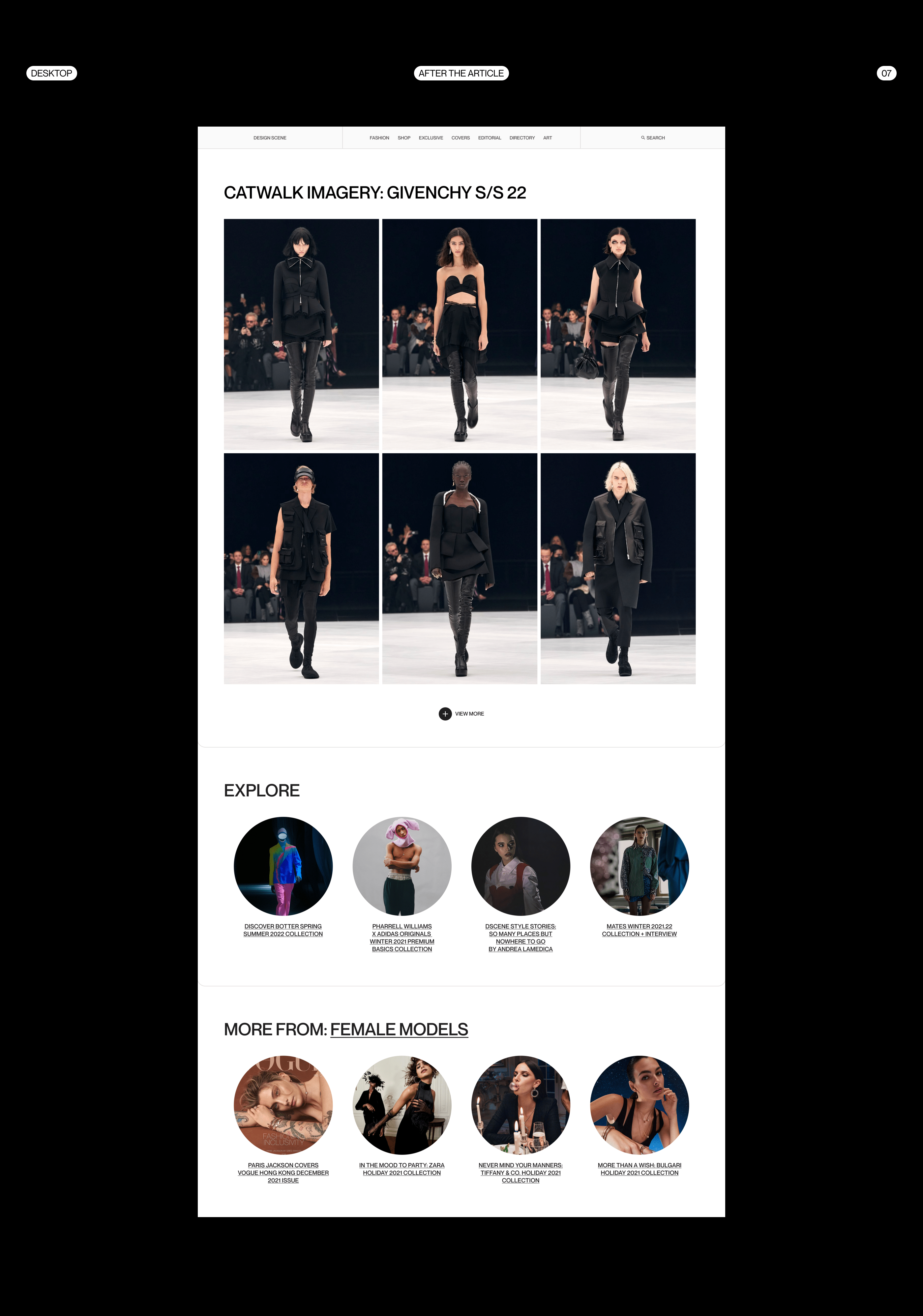 designscene.net — UX/UI concept — Изображение №15 — Интерфейсы на Dprofile