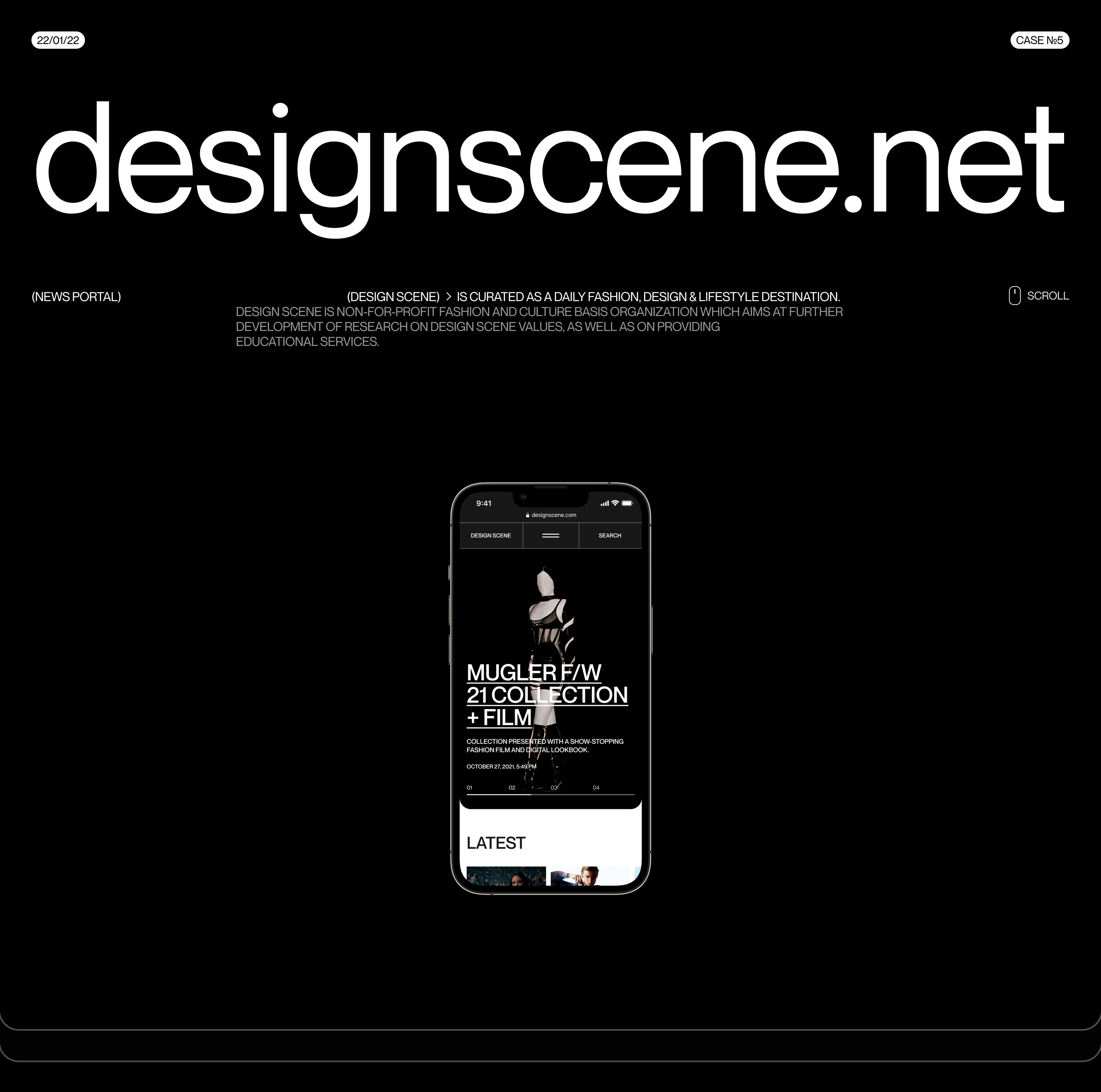 designscene.net — UX/UI concept — Изображение №1 — Интерфейсы на Dprofile