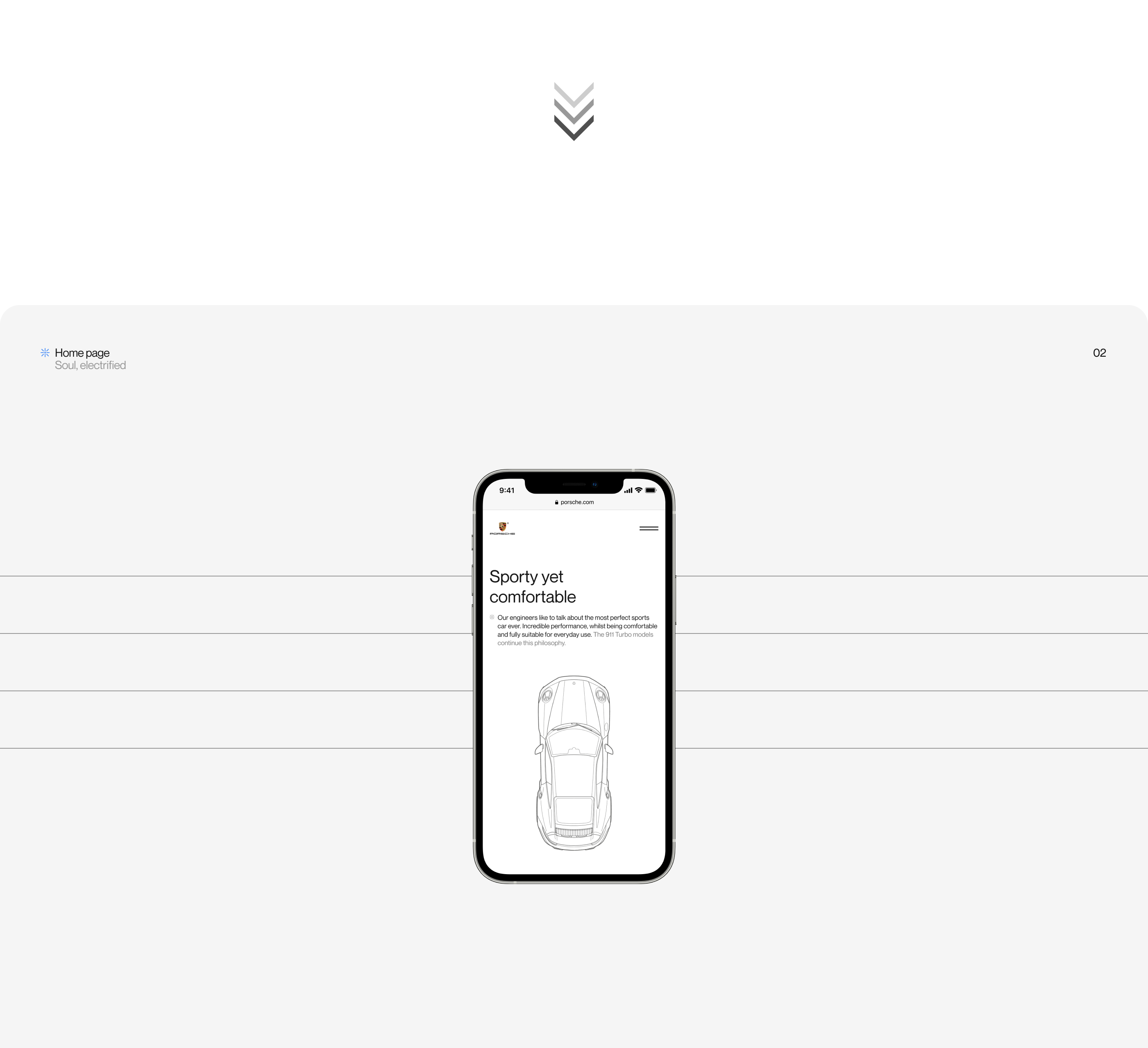 Porsche Website — UX/UI Concept — Изображение №5 — Интерфейсы на Dprofile