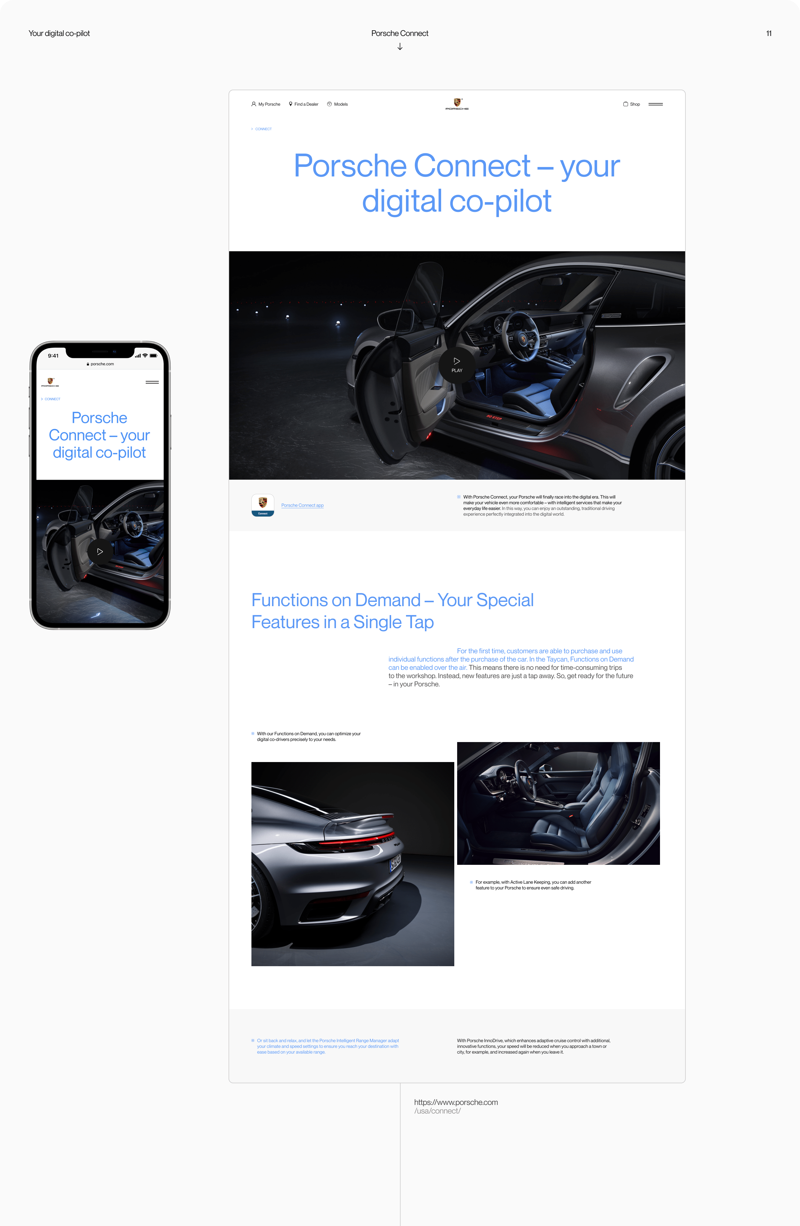 Porsche Website — UX/UI Concept — Изображение №28 — Интерфейсы на Dprofile