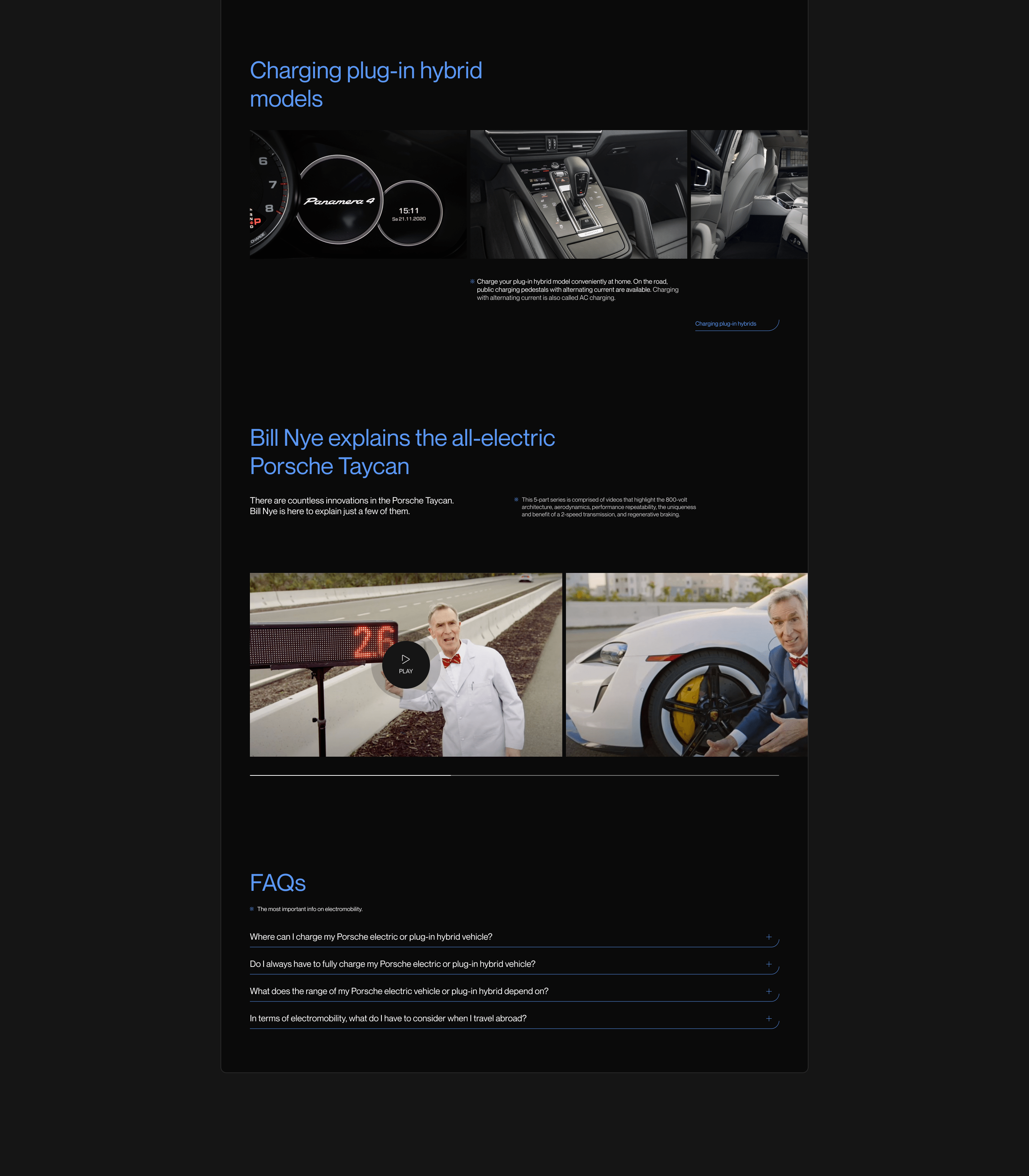 Porsche Website — UX/UI Concept — Изображение №22 — Интерфейсы на Dprofile