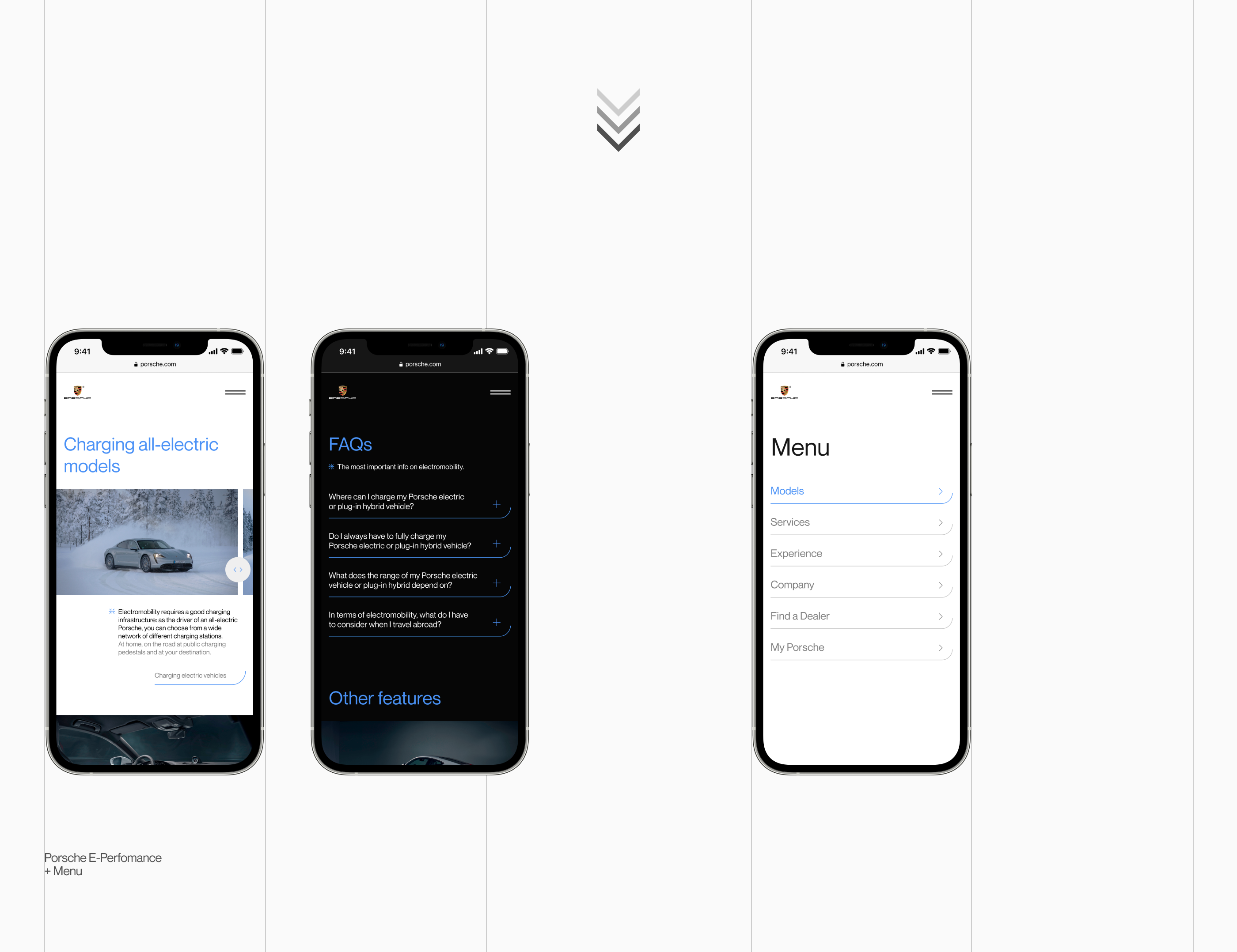 Porsche Website — UX/UI Concept — Изображение №20 — Интерфейсы на Dprofile