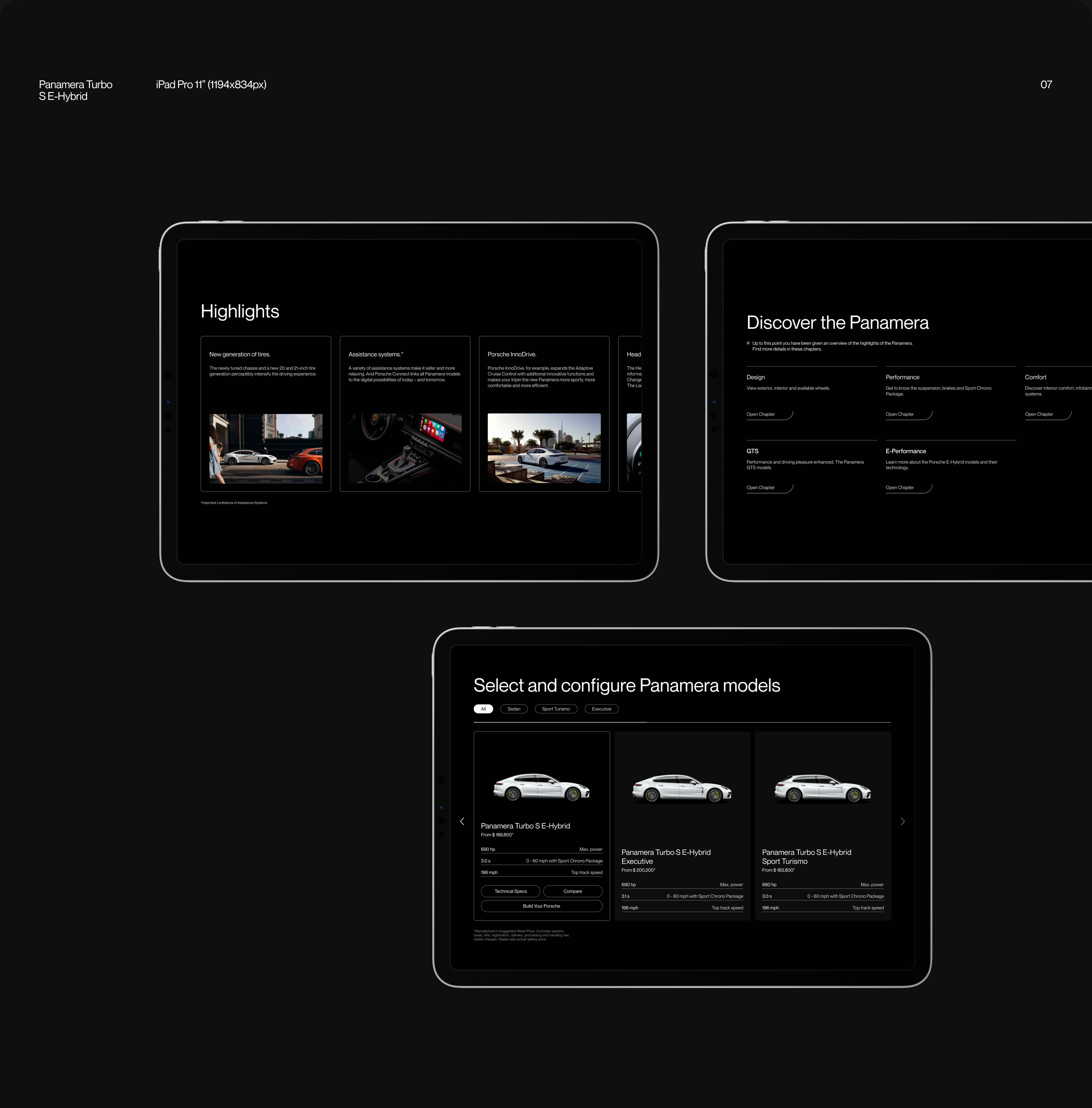 Porsche Website — UX/UI Concept — Изображение №15 — Интерфейсы на Dprofile