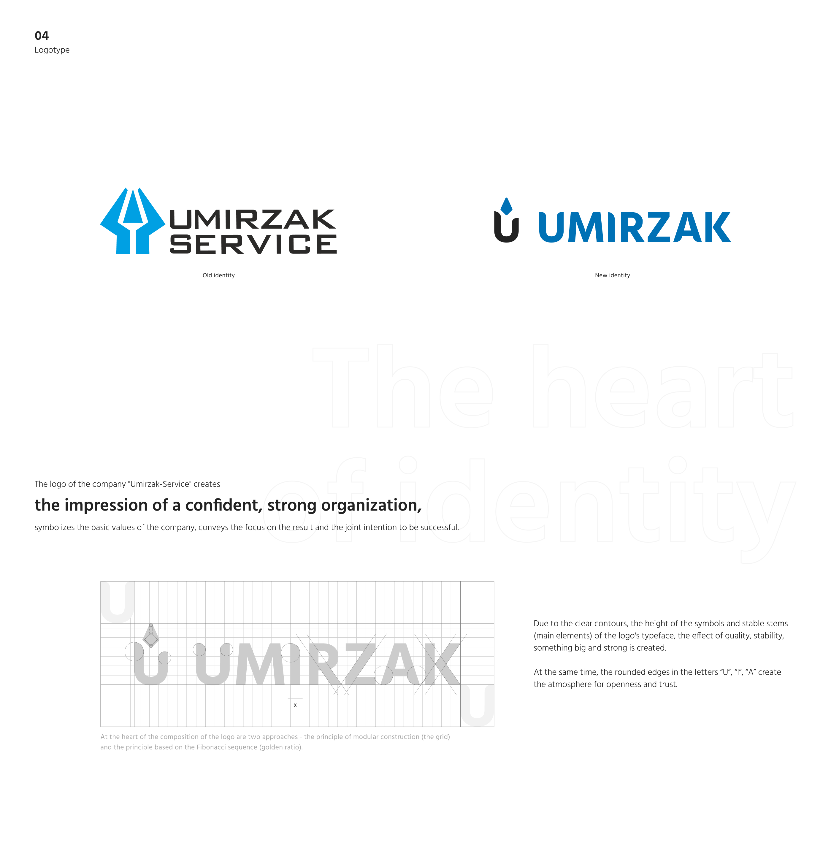 UMIRZAK (Industrial Construction Company Rebranding) — Изображение №5 — Брендинг на Dprofile