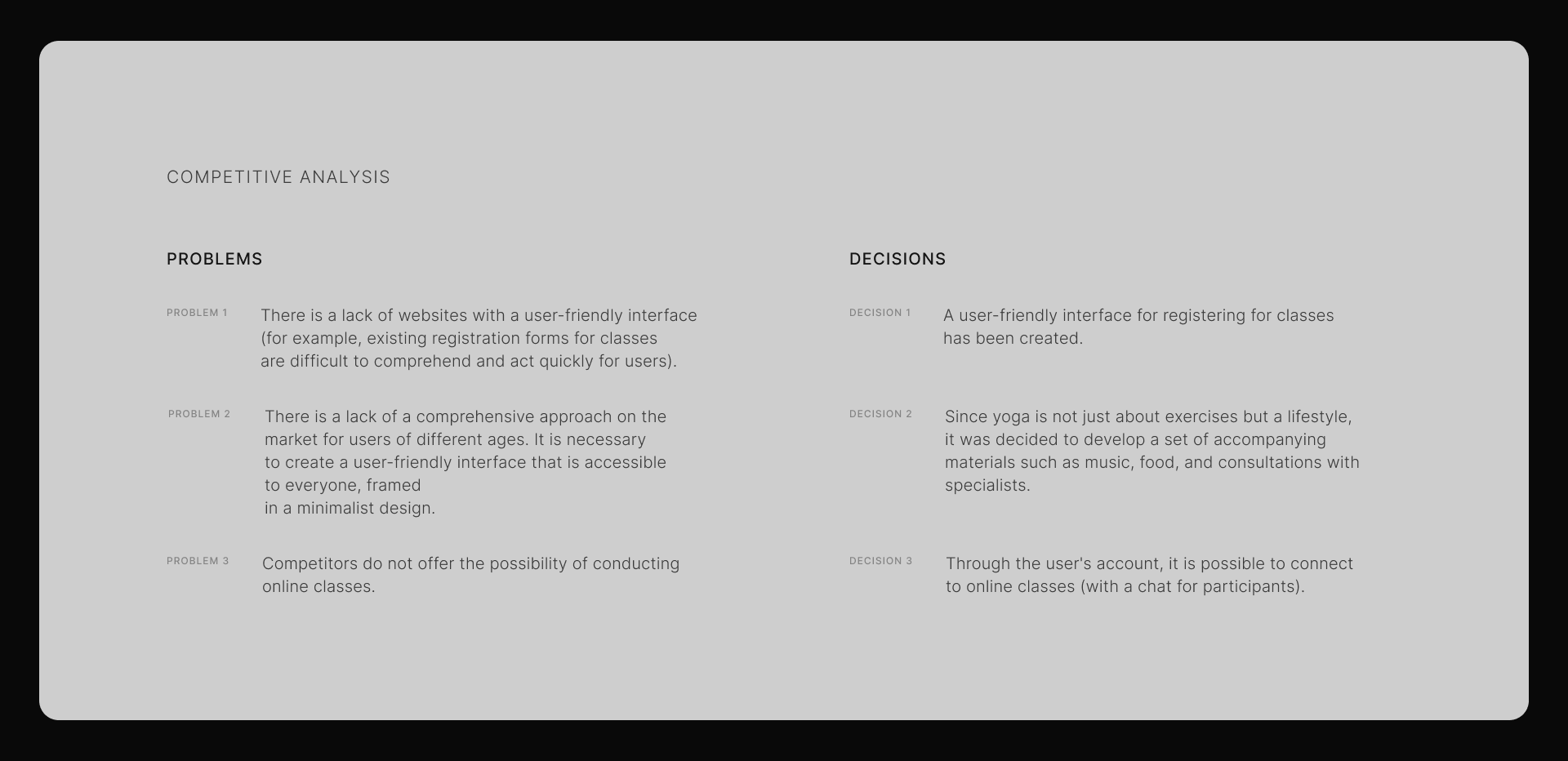 SHAKTI yoga studio — Изображение №6 — Интерфейсы на Dprofile