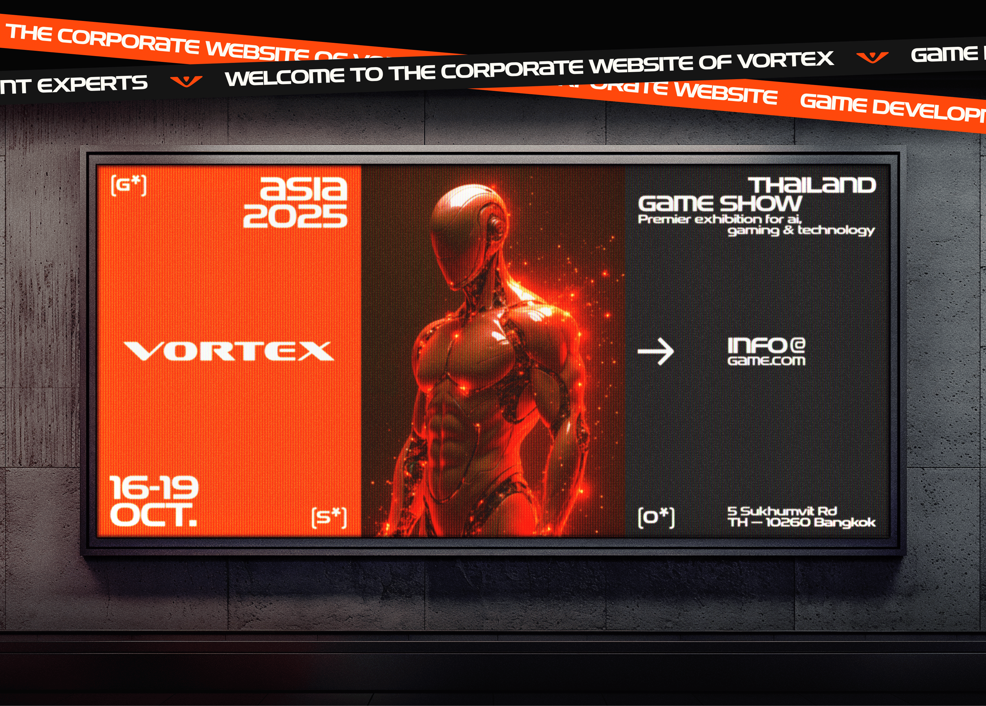 Vortex Games | Корпоративный сайт — Изображение №4 — Интерфейсы, Анимация на Dprofile