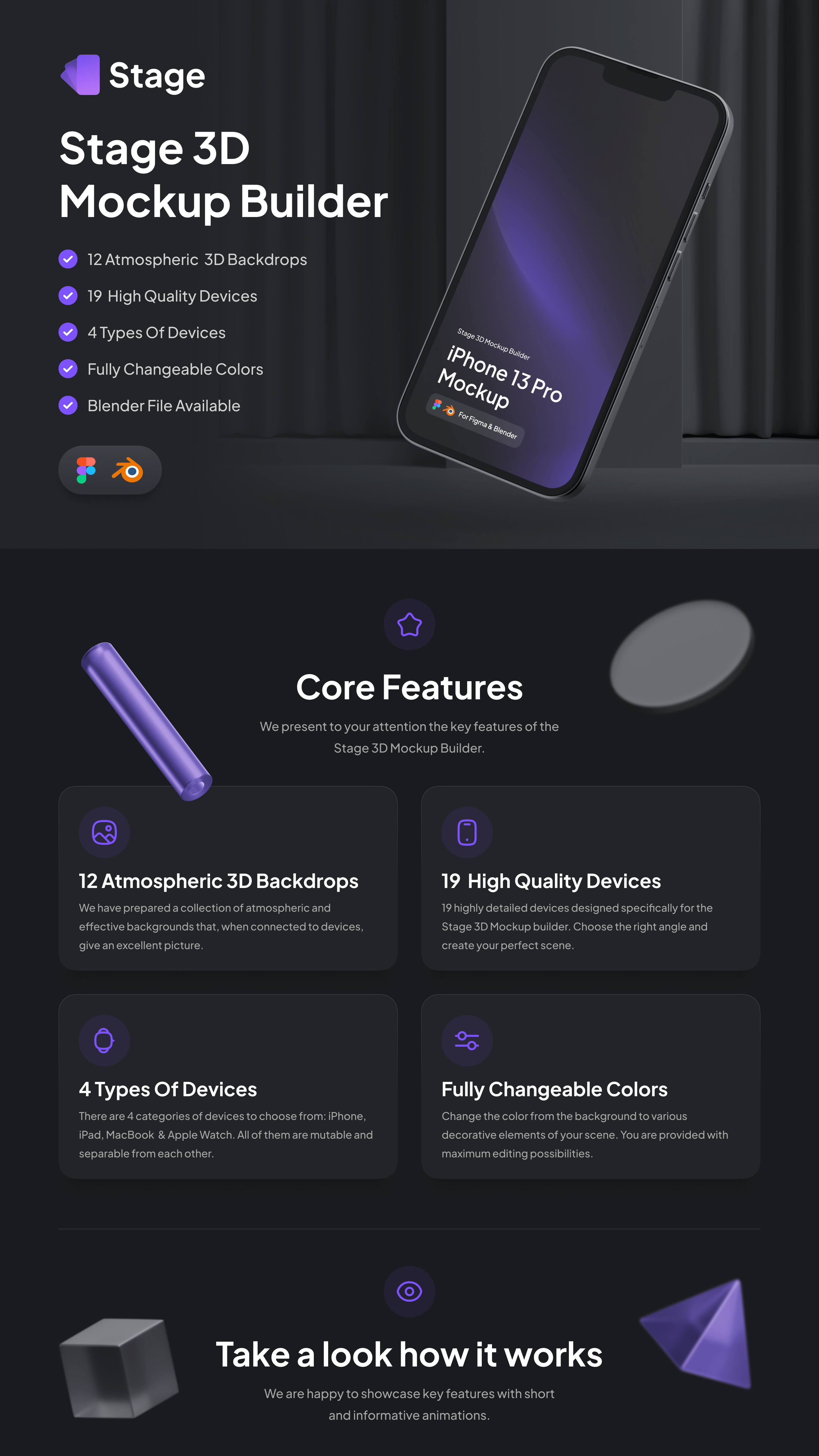 Stage 3D Mockup Builder — Изображение №1 — Графика, 3D на Dprofile