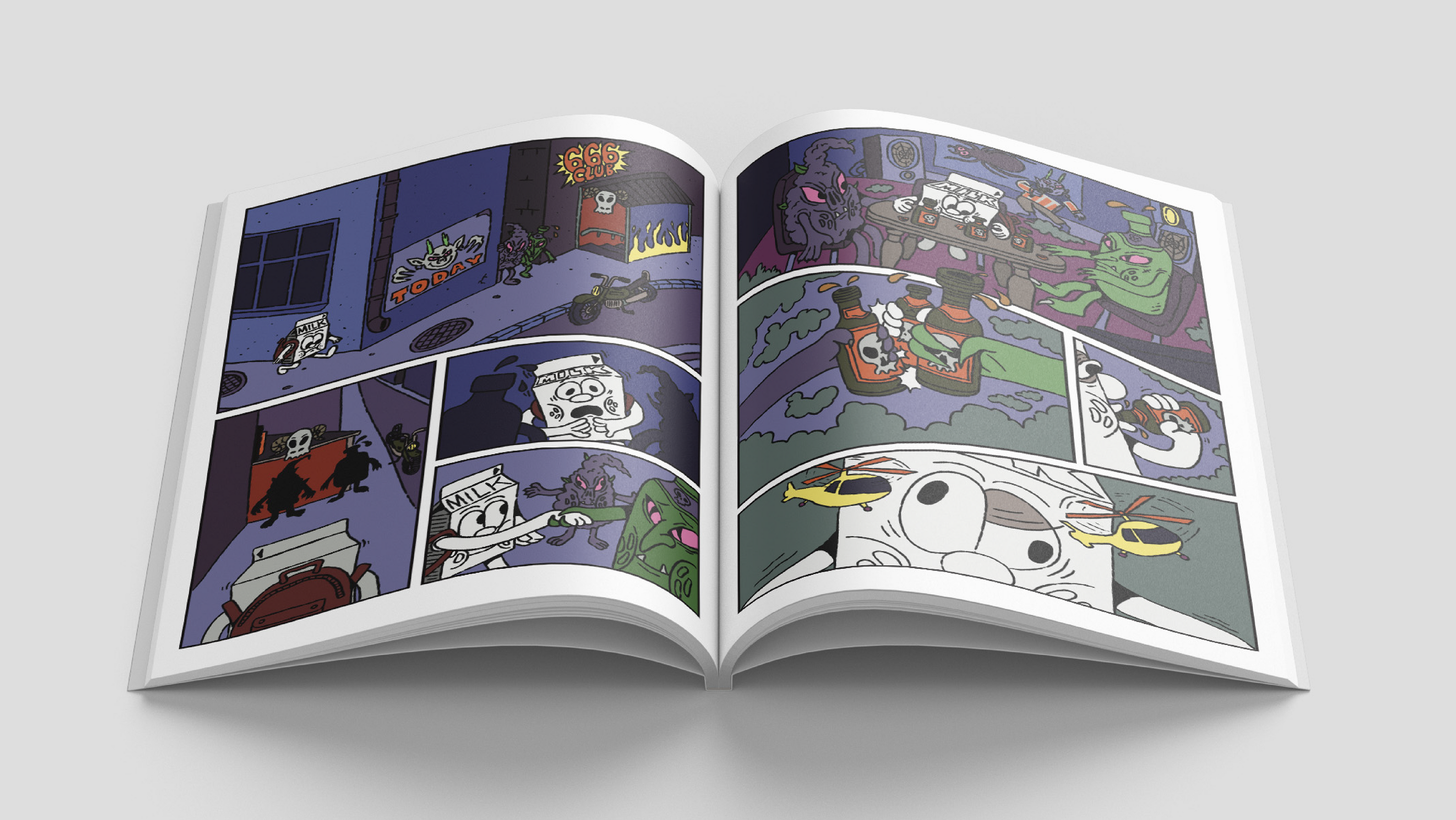 комикс "Добро и Зло" — Изображение №3 — Иллюстрация на Dprofile