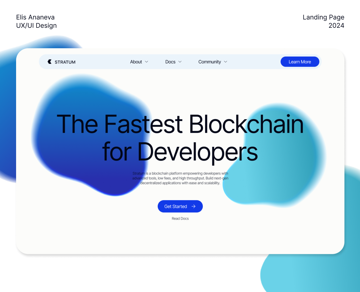 Crypto Blockchain Landing Page | Defi Web3 Website на Dprofile