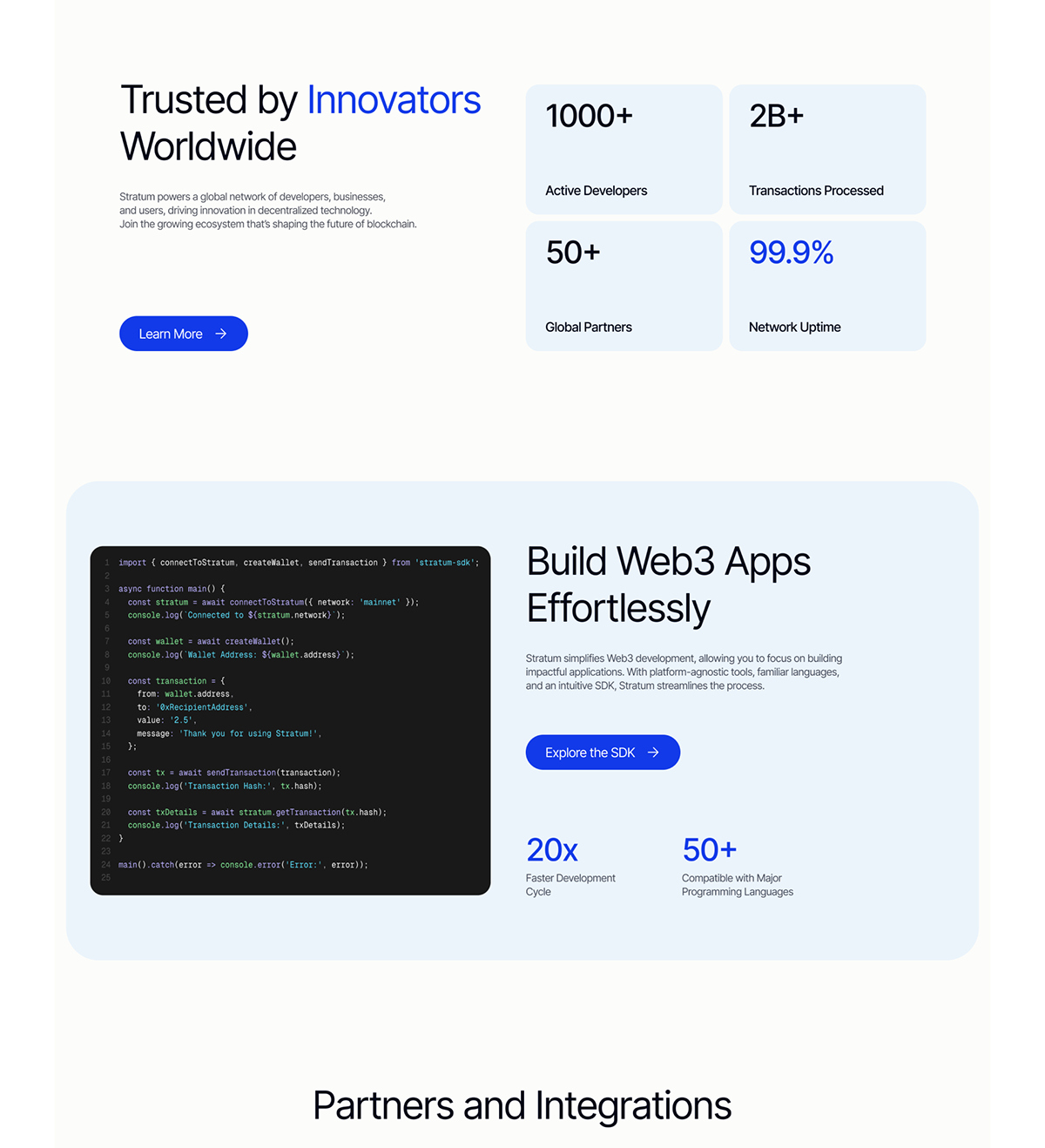 Crypto Blockchain Landing Page | Defi Web3 Website — Изображение №7 — Интерфейсы, Анимация на Dprofile