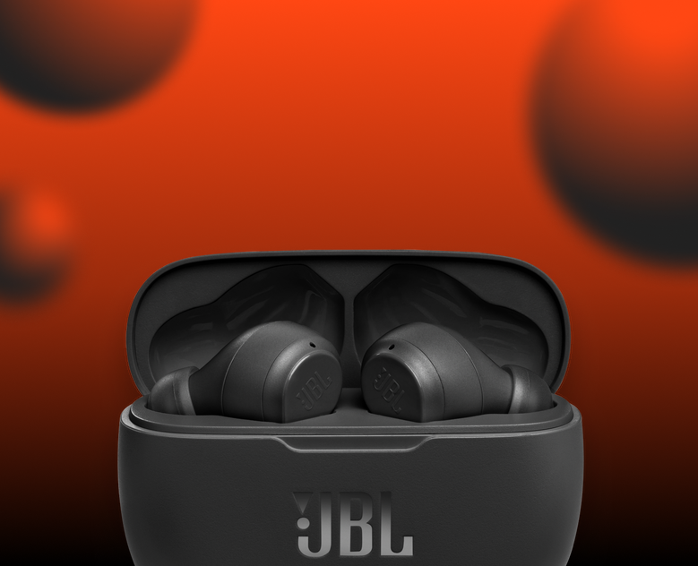 Рекламный баннер для беспроводных наушников JBL — Графика, Маркетинг на Dprofile