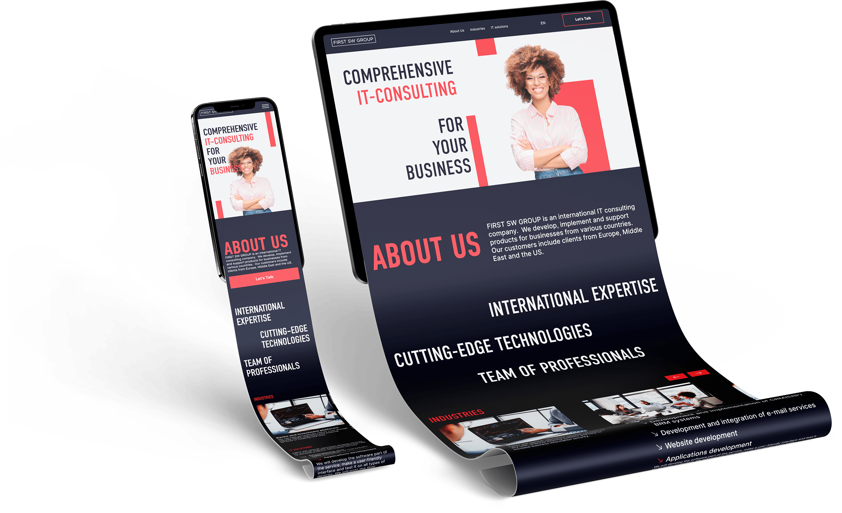 Redesign Landing Page FSWG — Изображение №1 — Интерфейсы на Dprofile