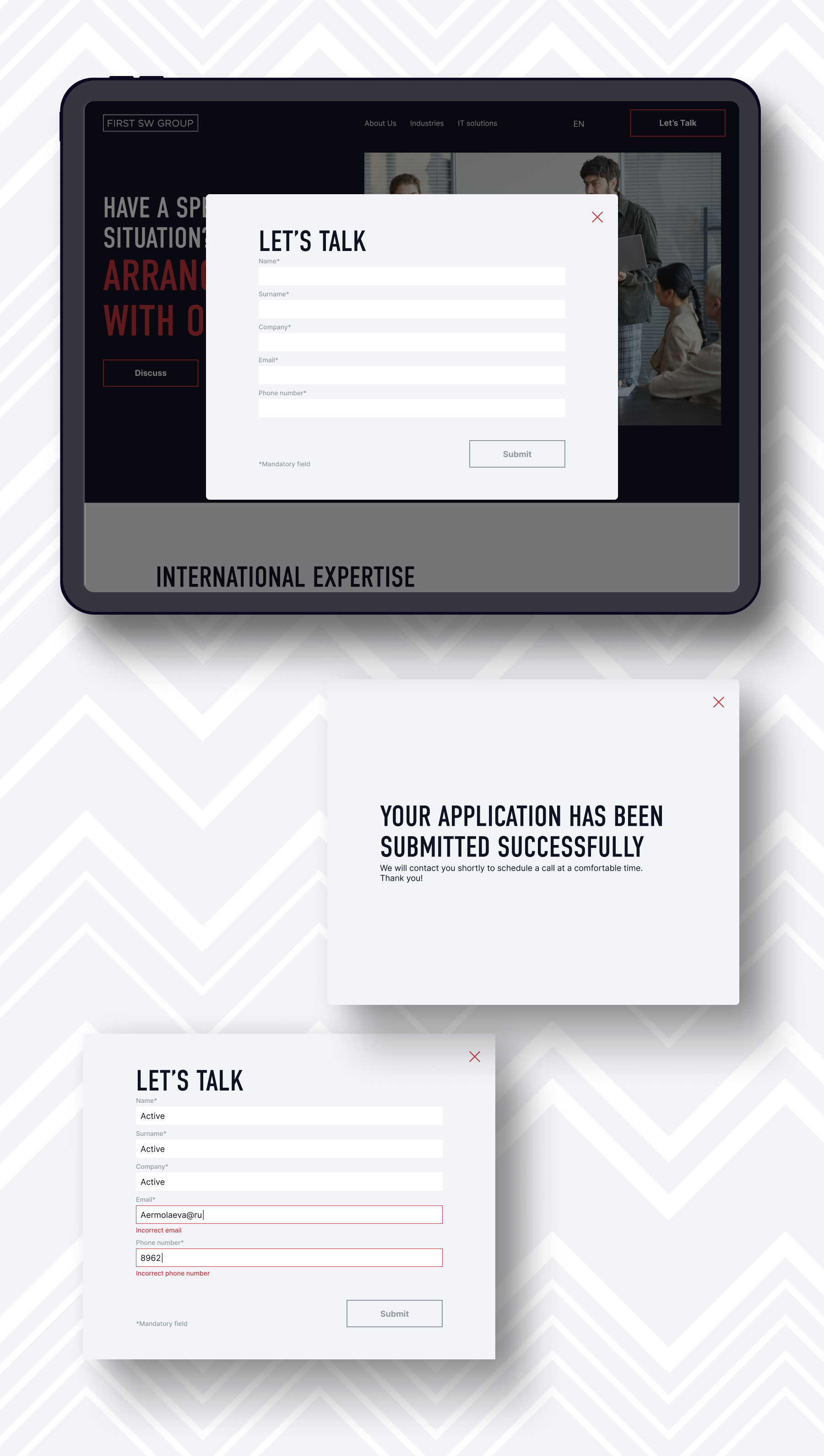 Redesign Landing Page FSWG — Изображение №4 — Интерфейсы на Dprofile