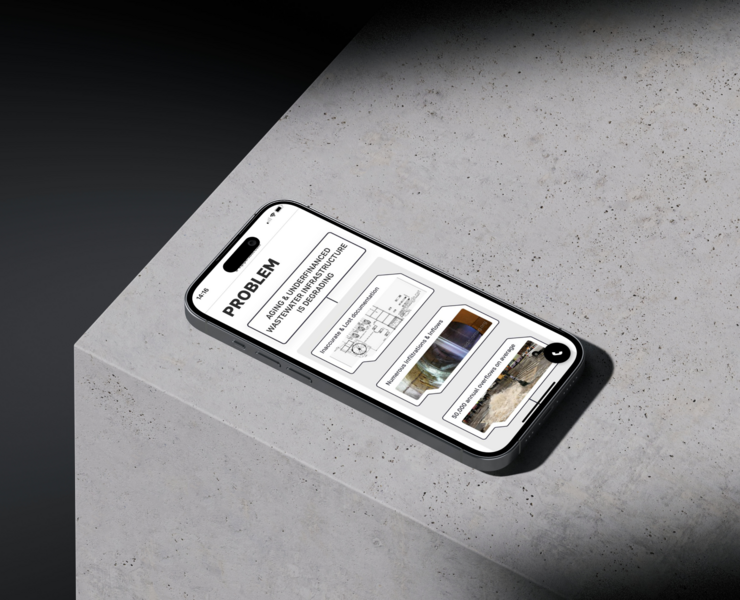 Landing page for In-Pipe Robot на Dprofile