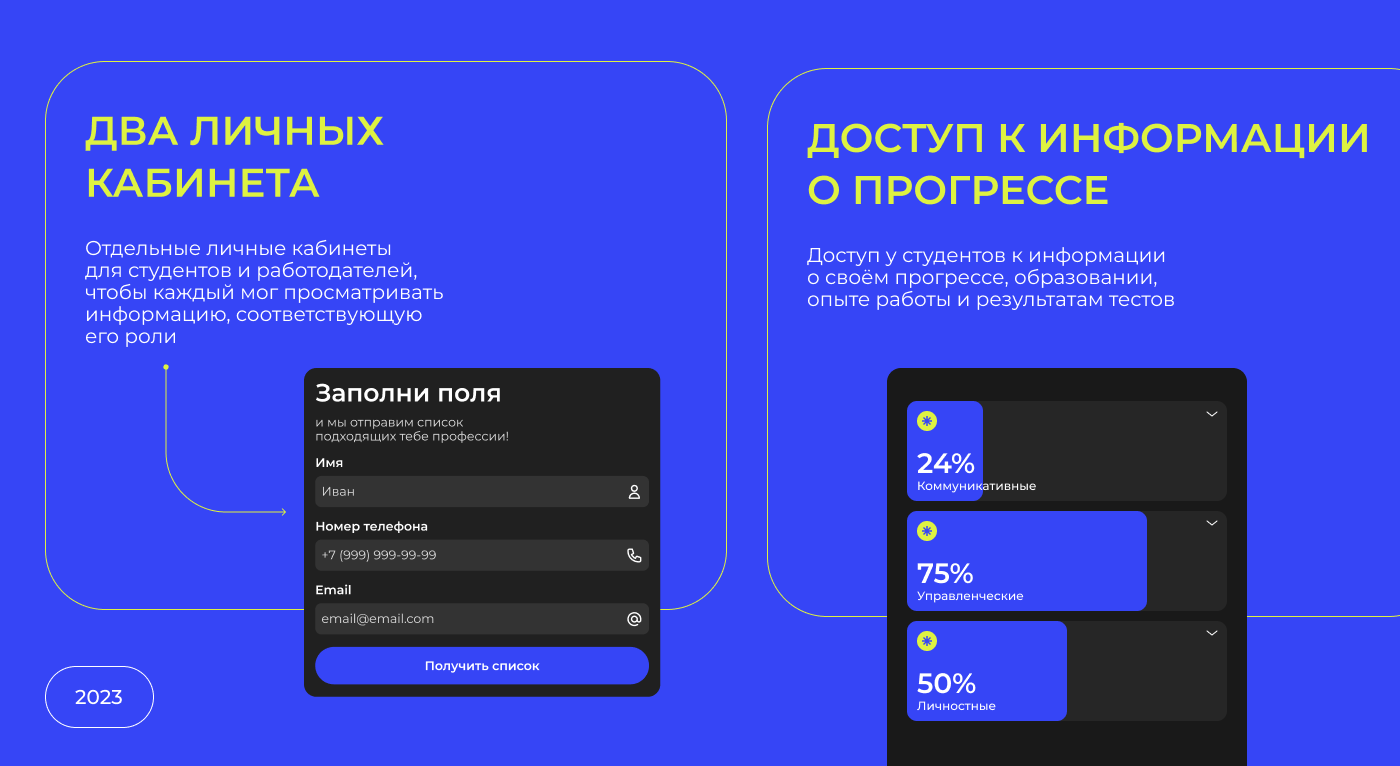 Мобильная версия личного кабинета CareerON — Изображение №5 — Интерфейсы на Dprofile