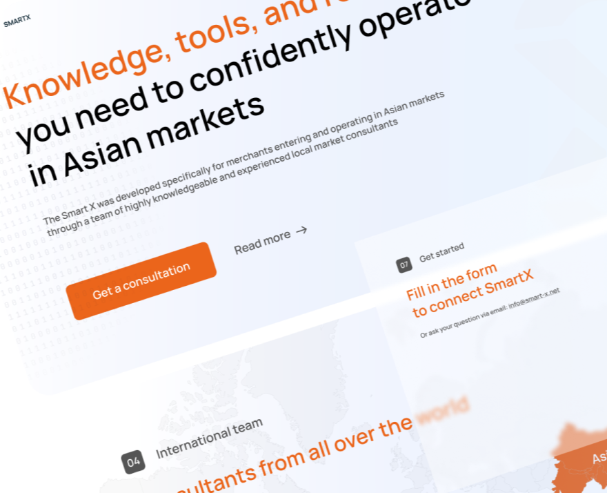 Разработка айдентики и лендинга для SmartX — Интерфейсы, Брендинг на Dprofile