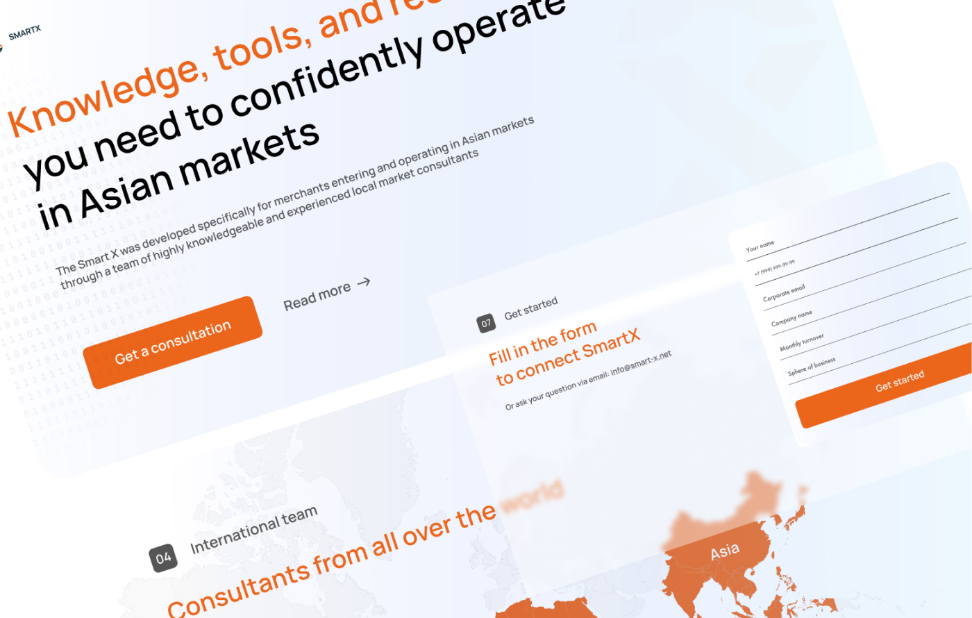 Разработка айдентики и лендинга для SmartX — Изображение №2 — Интерфейсы, Брендинг на Dprofile