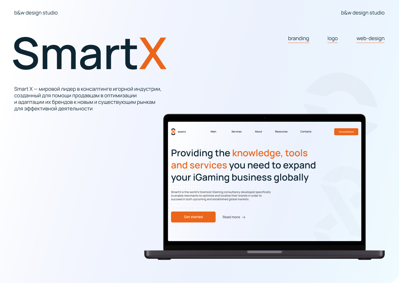 Разработка айдентики и лендинга для SmartX — Изображение №1 — Интерфейсы, Брендинг на Dprofile
