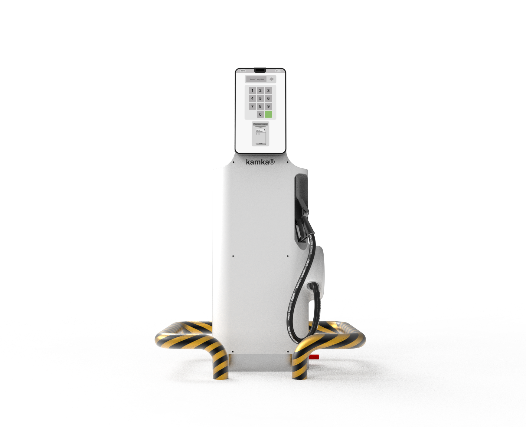 Мини АЗС линейки kamka® — 3D на Dprofile